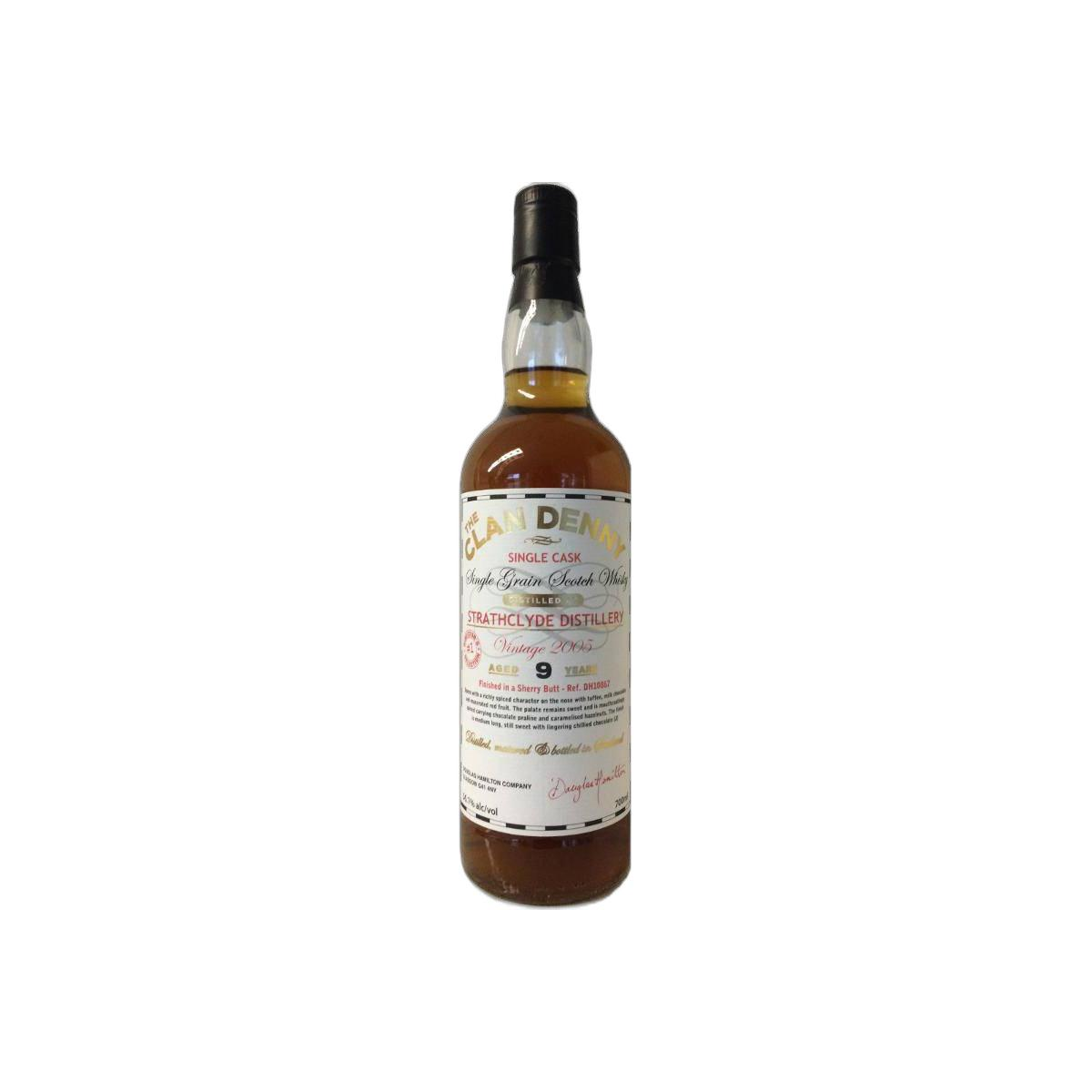 Strathclyde 2005 9 Years Single Grain Whisky