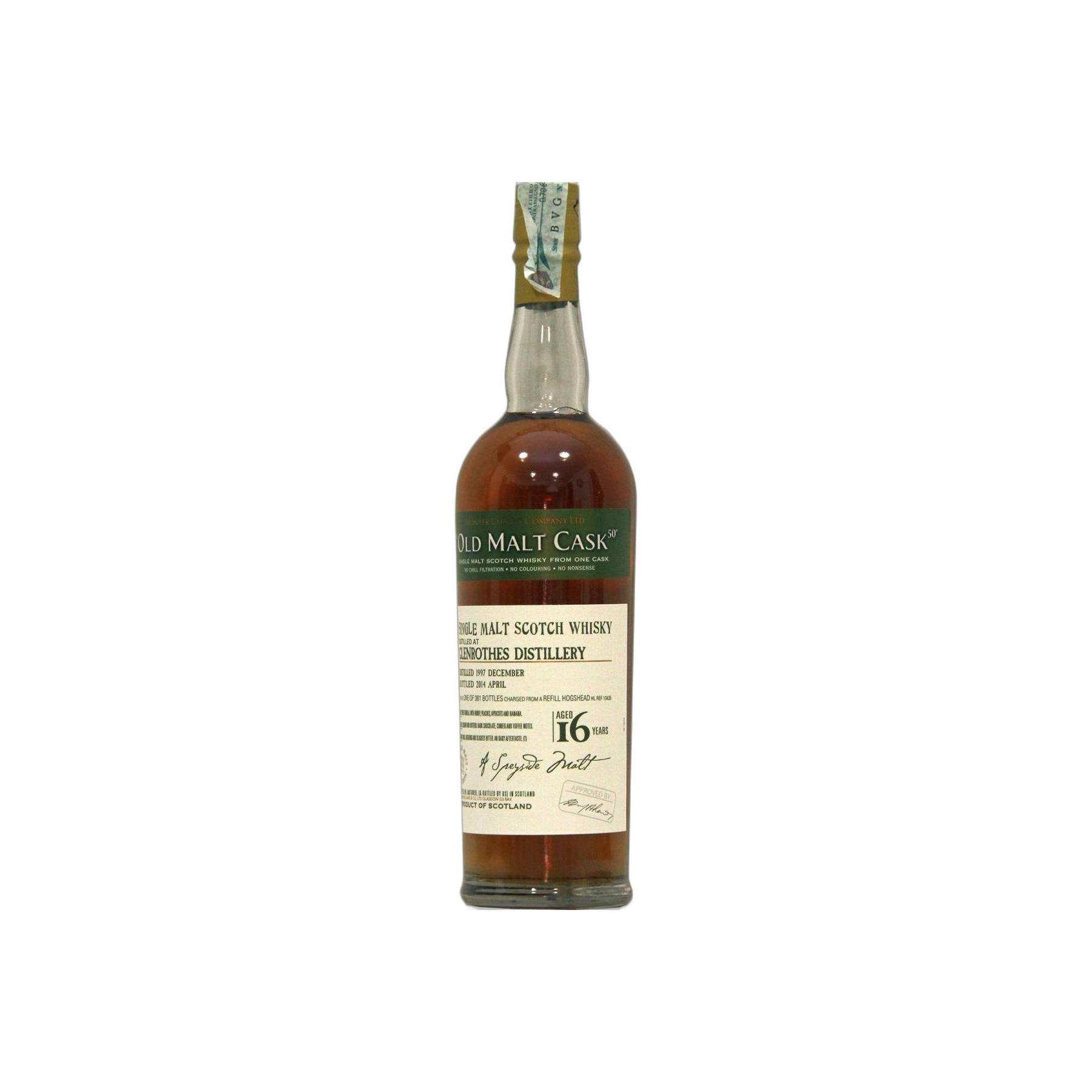 The Glenrothes Old Malt Cask 1997 16 Years Single Malt Whisky