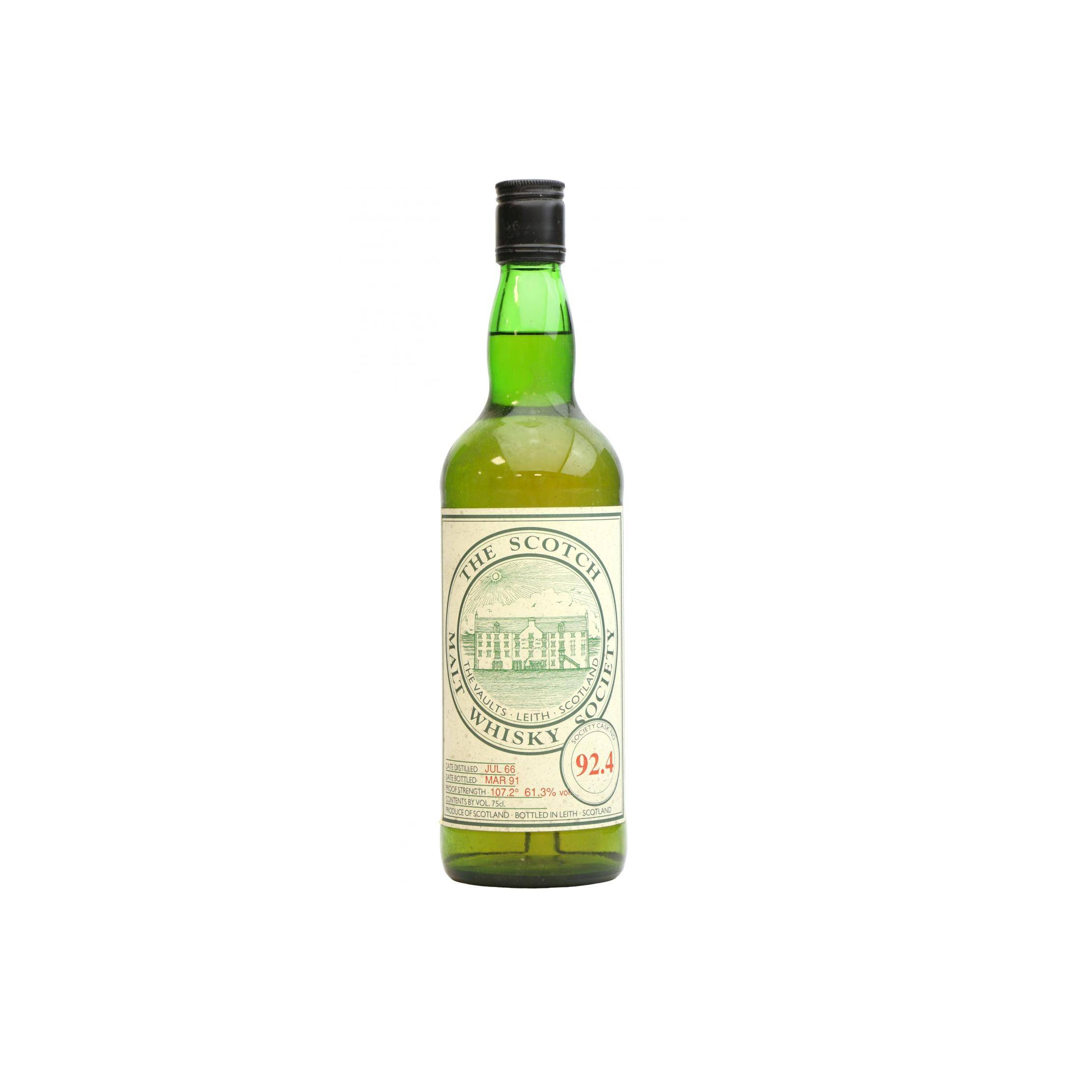 The Scotch Malt Whisky Society 1966 24 Years Single Malt Whisky