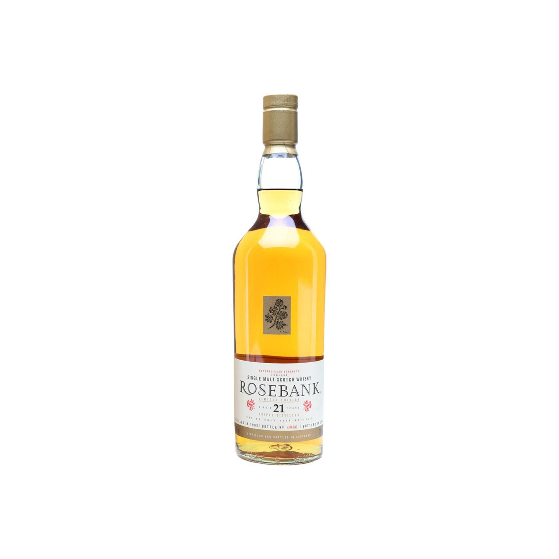 Rosebank 1992 21 Years Single Malt Whisky
