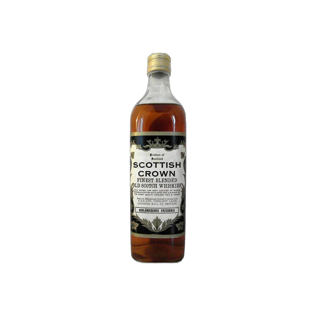 Scottish Crown Finest Blended Old Scotch Whisky