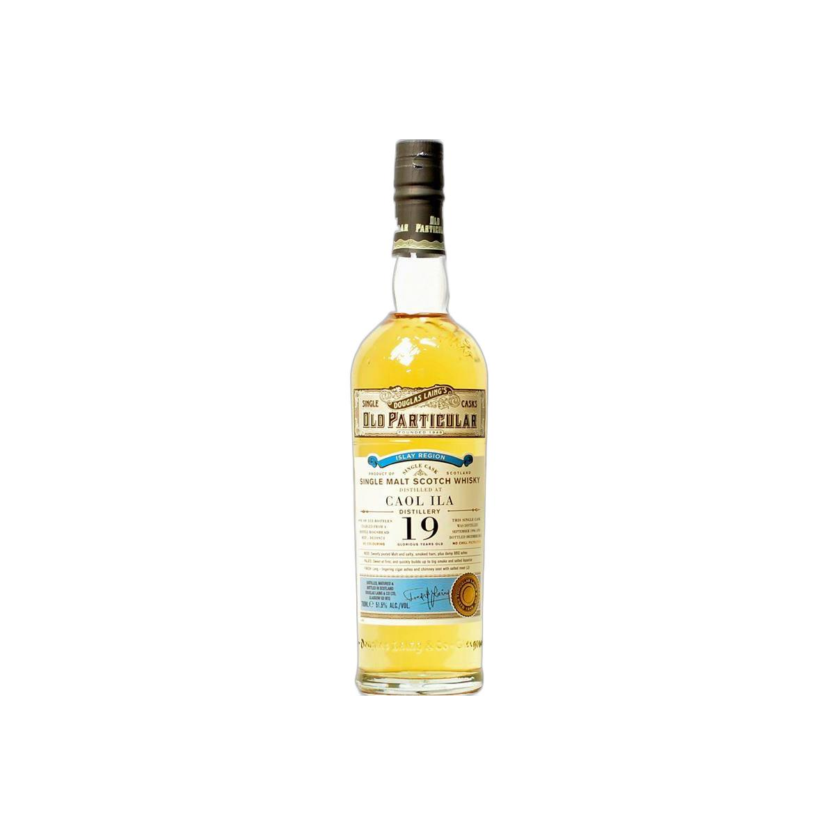 Caol Ila Old Particular 1996 19 Years Single Malt Whisky