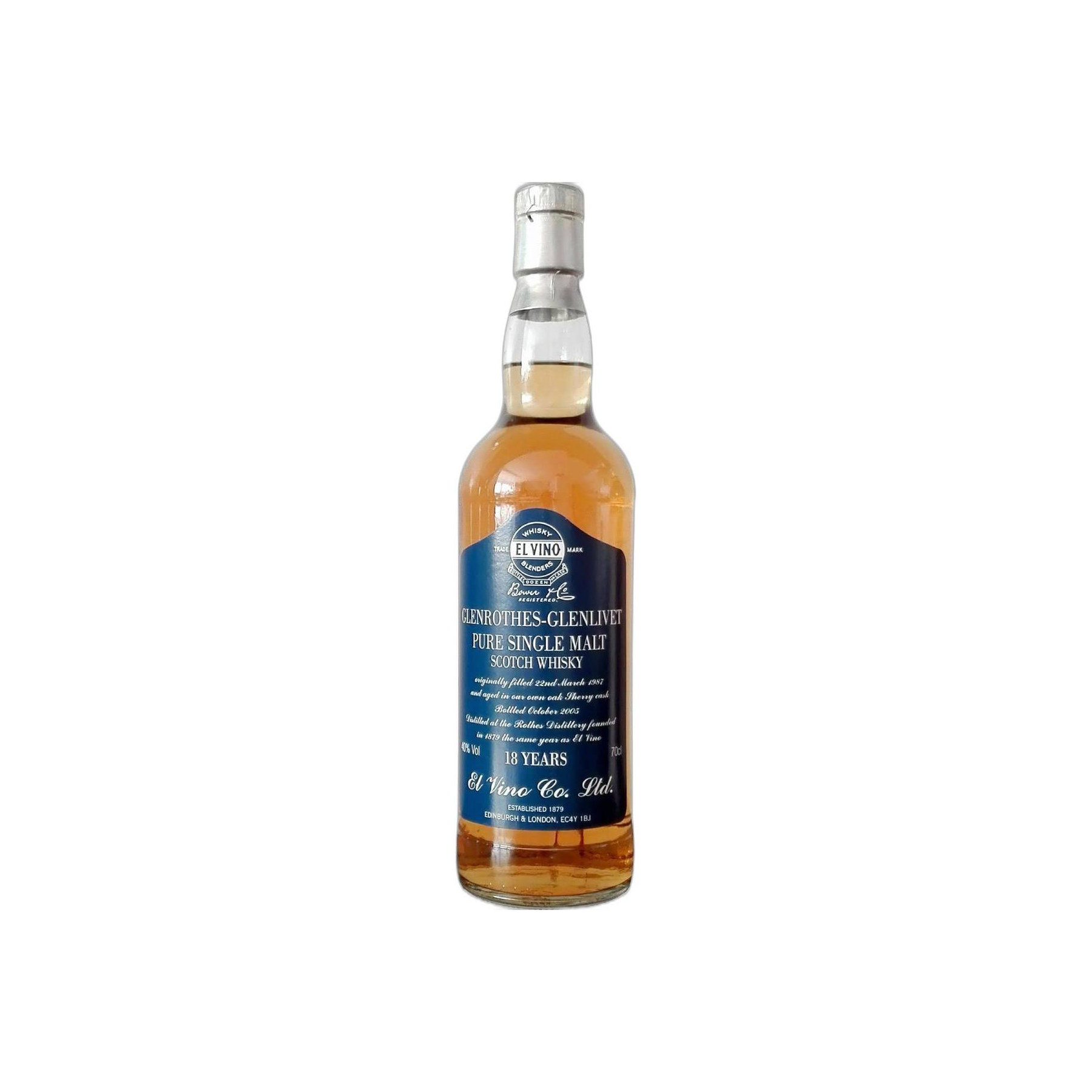The Glenrothes 1987 18 Years Single Malt Whisky