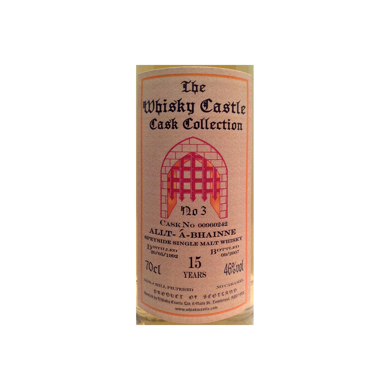 Allt-A-Bhainne 1992 15 Years Single Malt Whisky 2