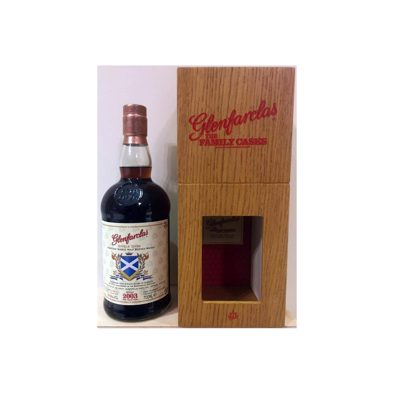 Glenfarclas Single Cask 2003 10 Years Single Malt Whisky 3
