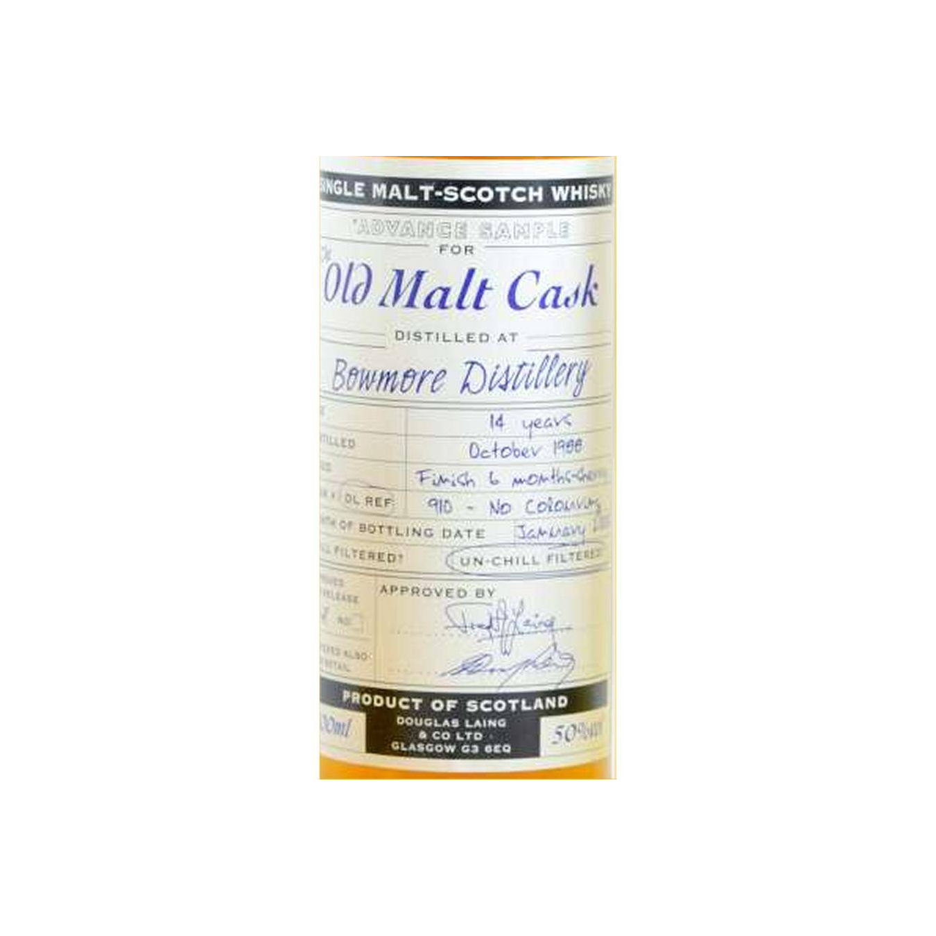 Bowmore 1988 14 Years Single Malt Whisky
