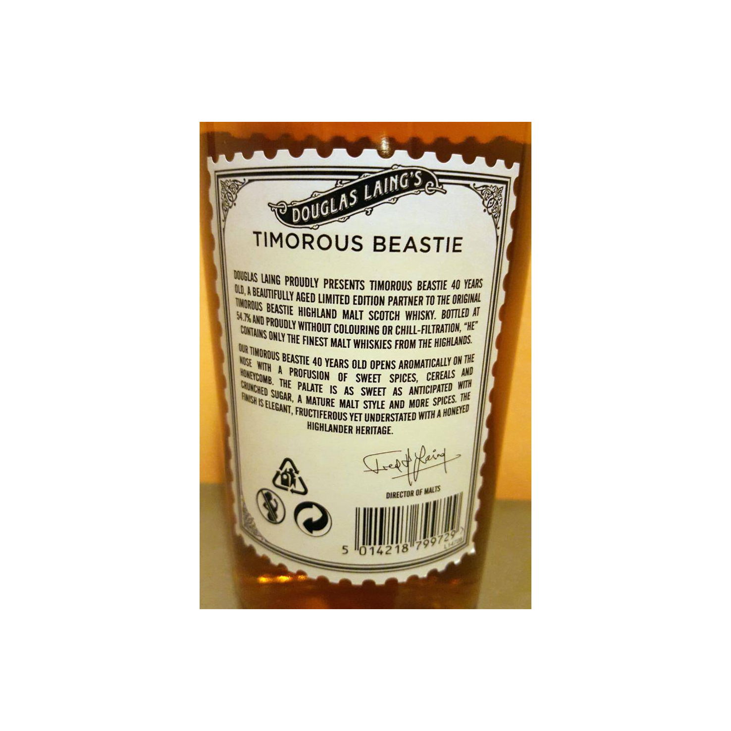 Douglas Laing Limited Edition 40 Years Blended Malt Whisky 3