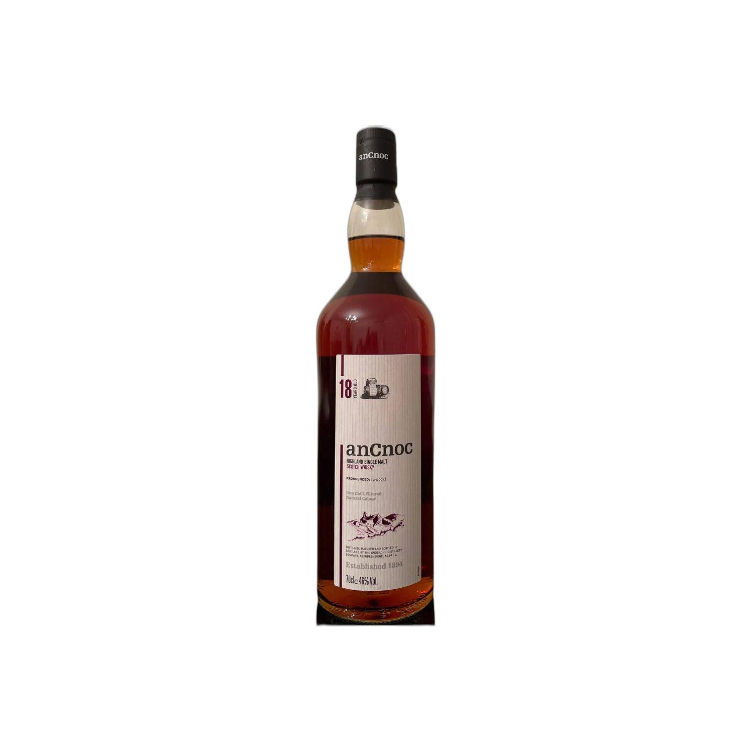 An Cnoc 18 Years Single Malt Whisky