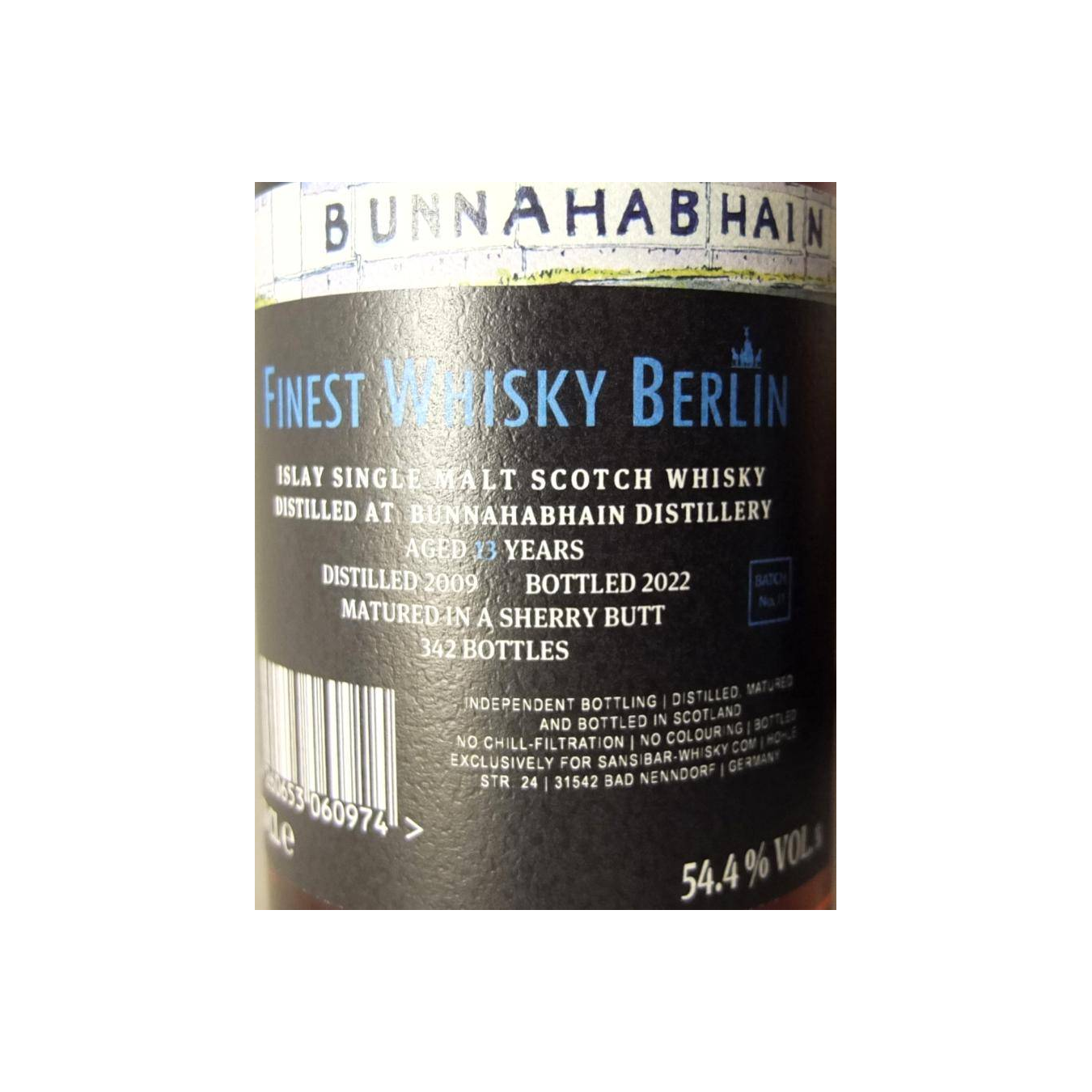 Bunnahabhain 2009 13 Years Single Malt Whisky 2