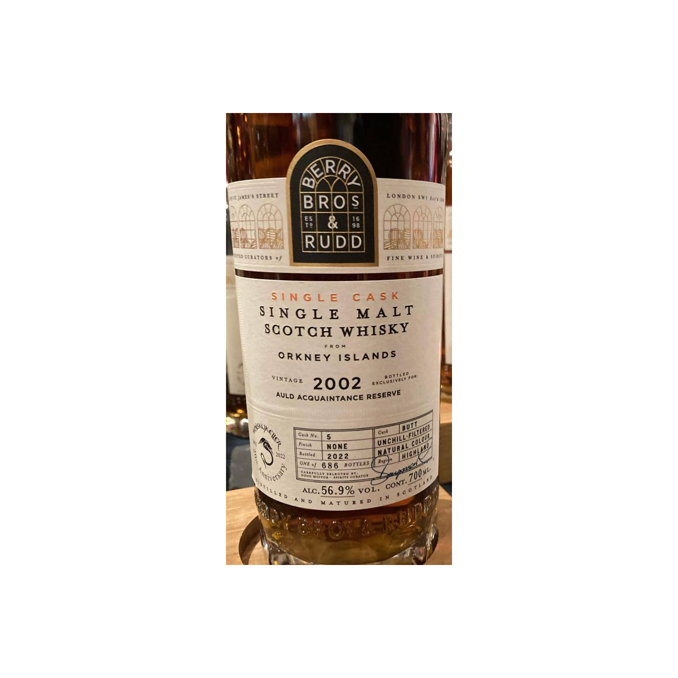 Berry Bros. & Rudd 2002 20 Years Single Malt Whisky 2