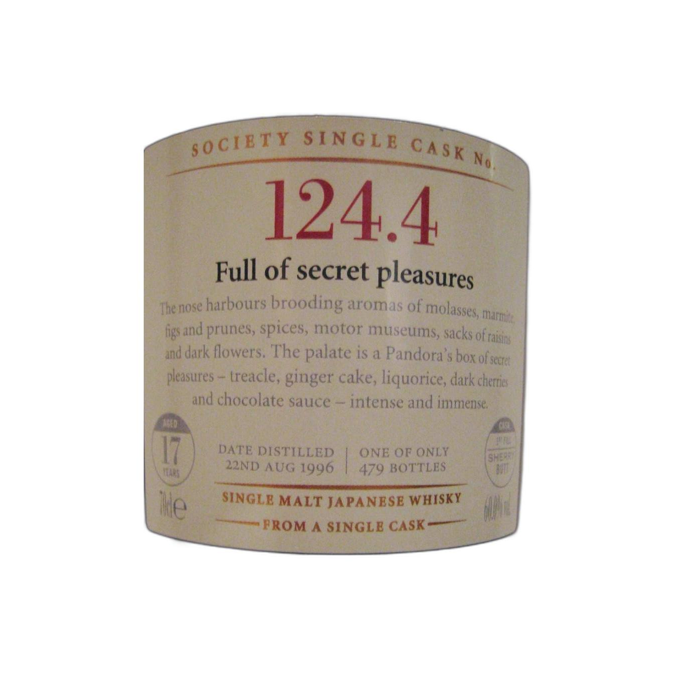The Scotch Malt Whisky Society 1996 17 Years Single Malt Whisky 2