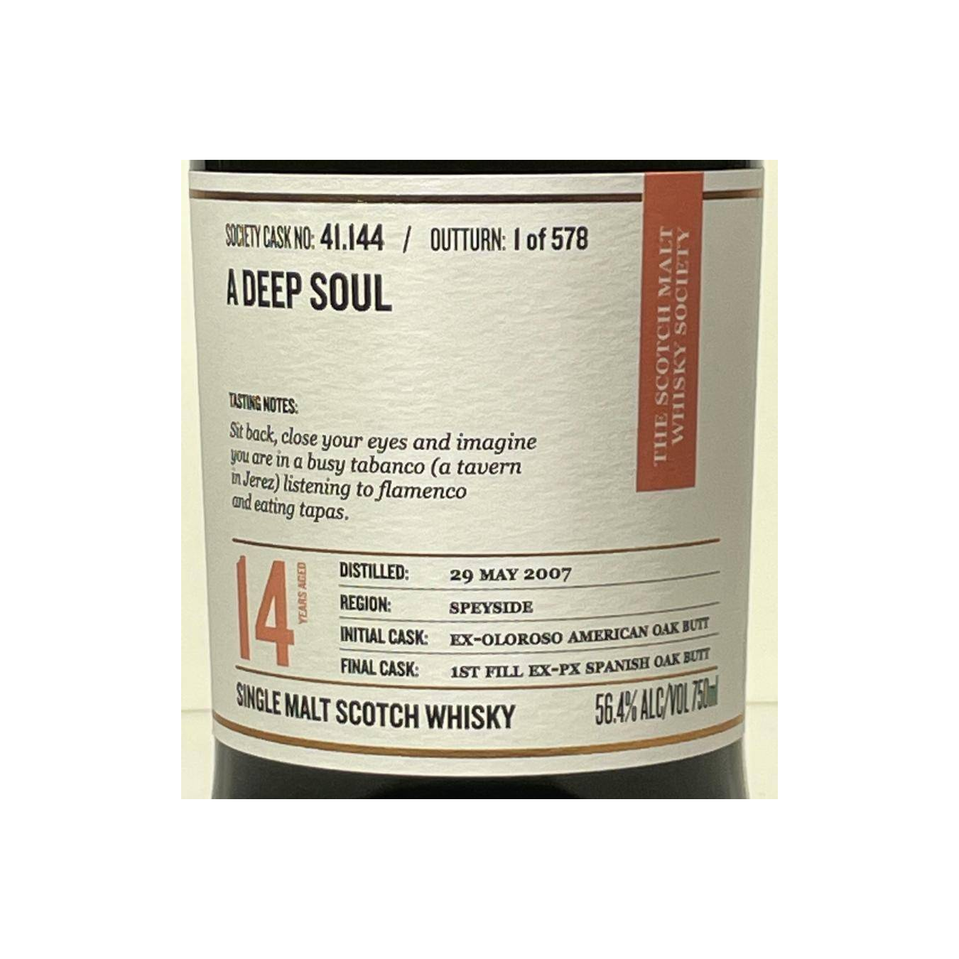 The Scotch Malt Whisky Society 2007 14 Years Single Malt Whisky 2