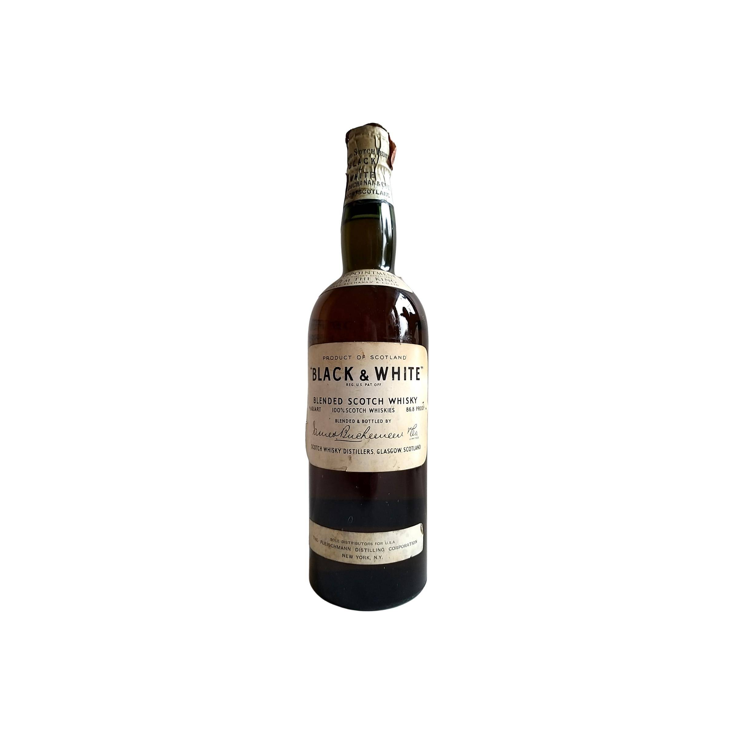 Black & White Blended Malt Whisky