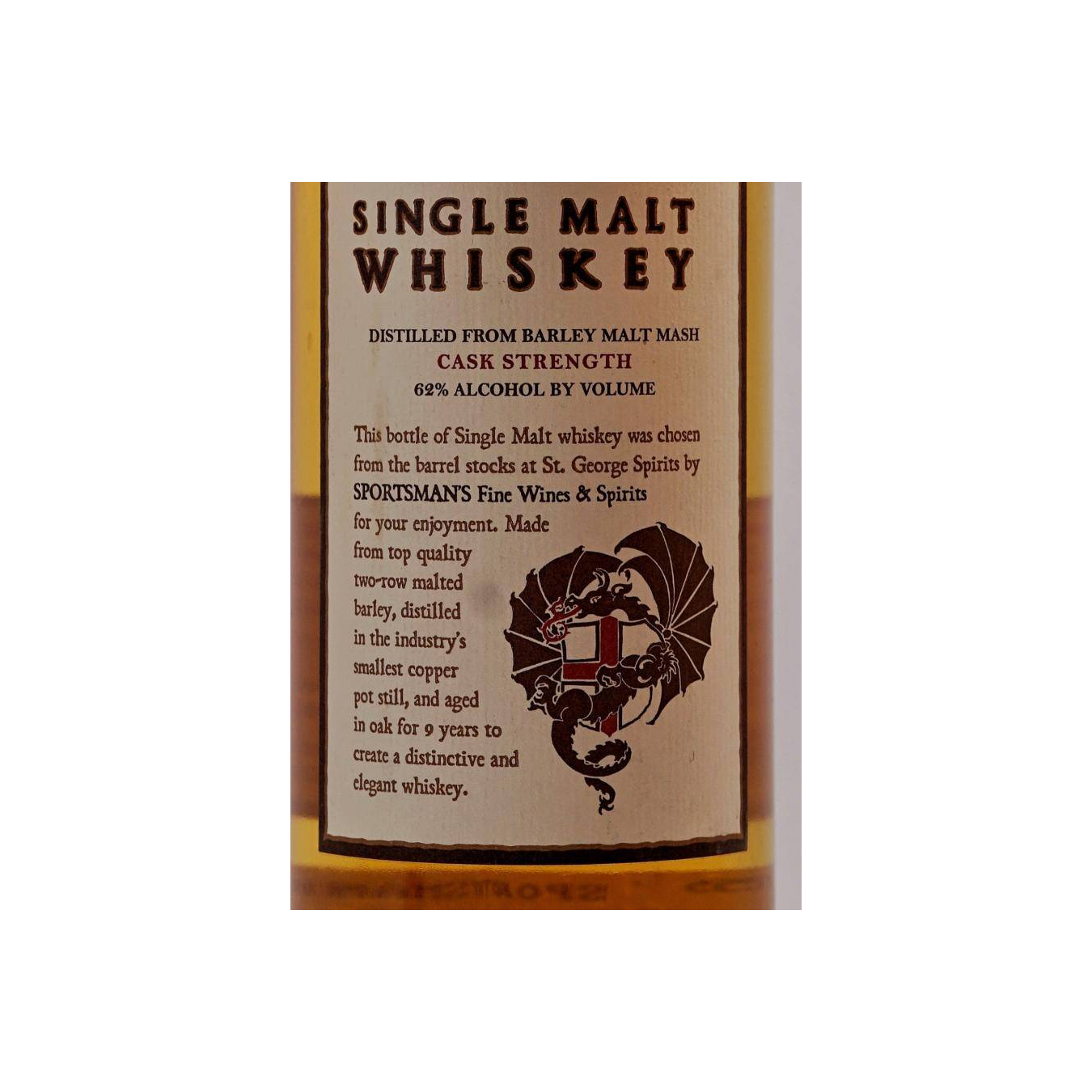 St. George 9 Years Single Malt Whisky 3
