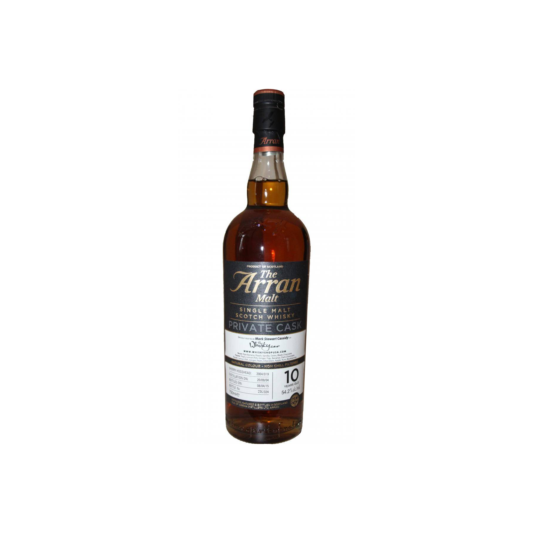 Arran Private Cask 2004 10 Years Single Malt Whisky