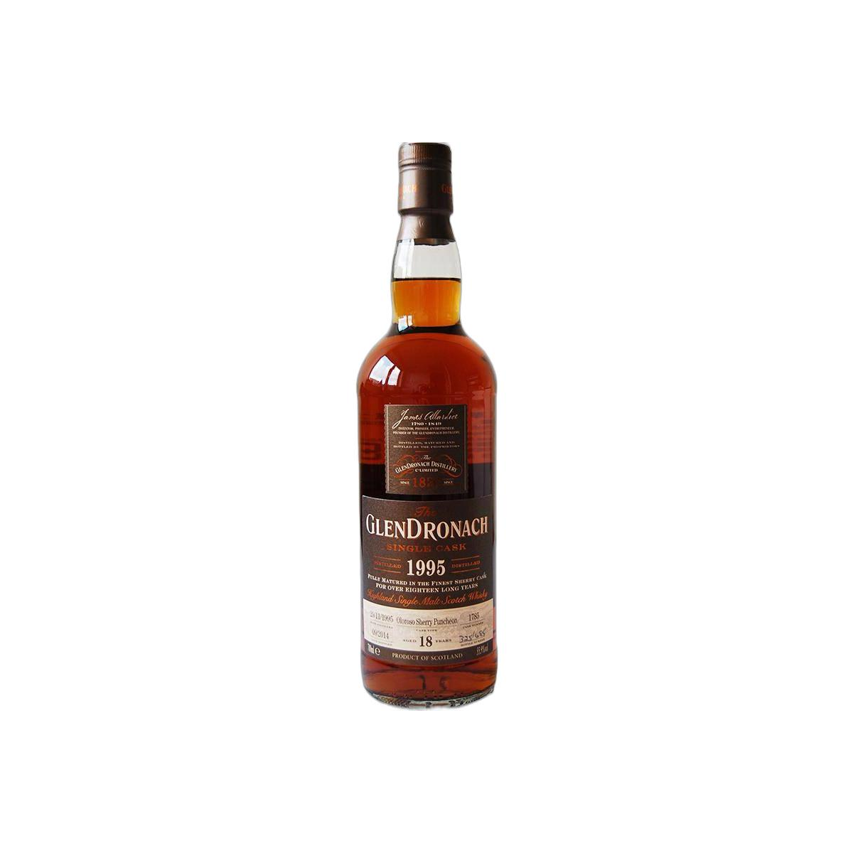 GlenDronach Single Cask 1995 18 Years Single Malt Whisky