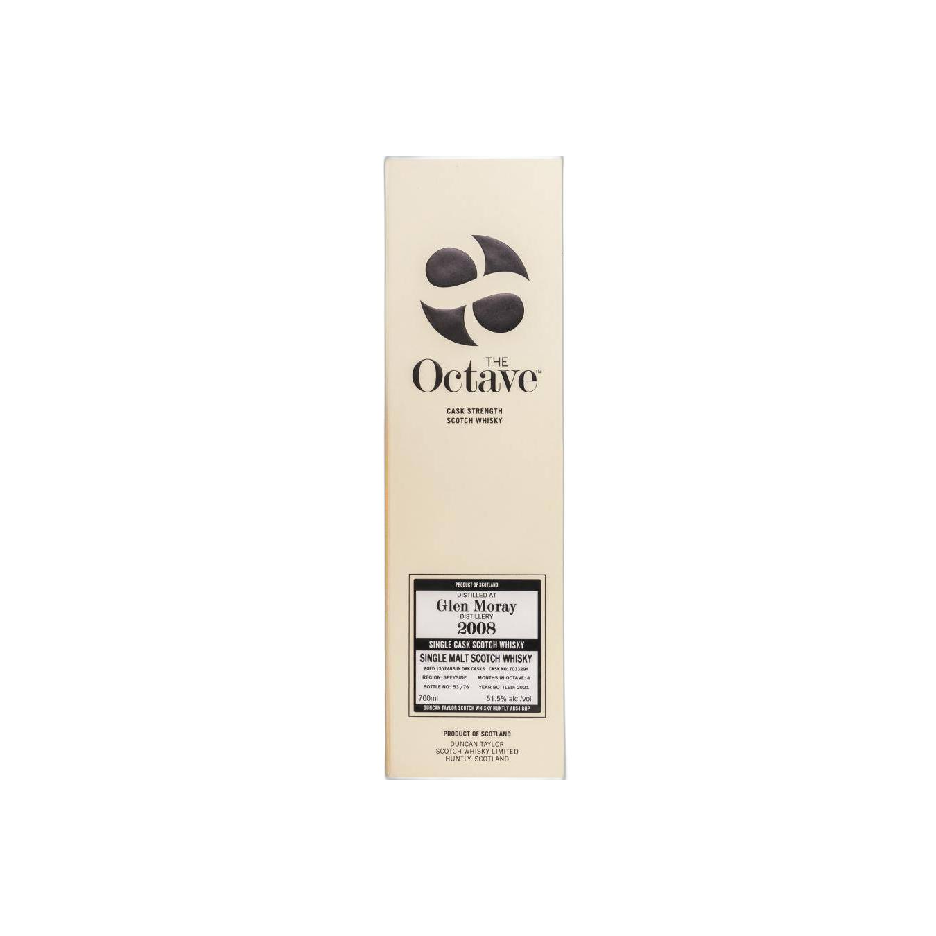 Glen Moray The Octave 2008 13 Years Single Malt Whisky 3