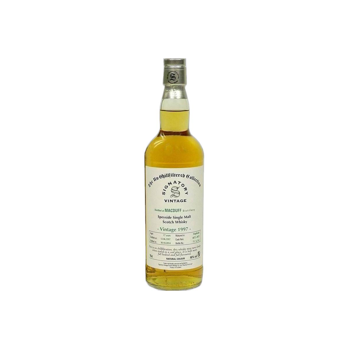 Macduff The Un-Chillfiltered Collection 1997 17 Years Single Malt Whisky