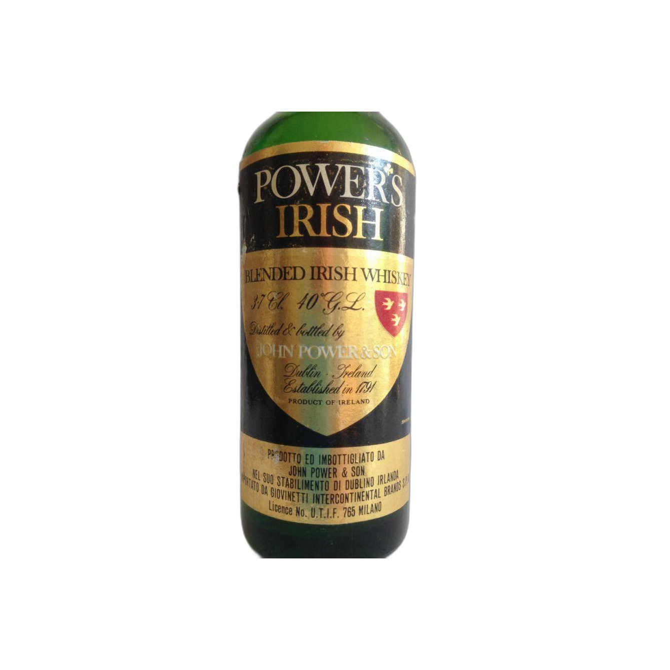 Powers Gold Crest Label 2