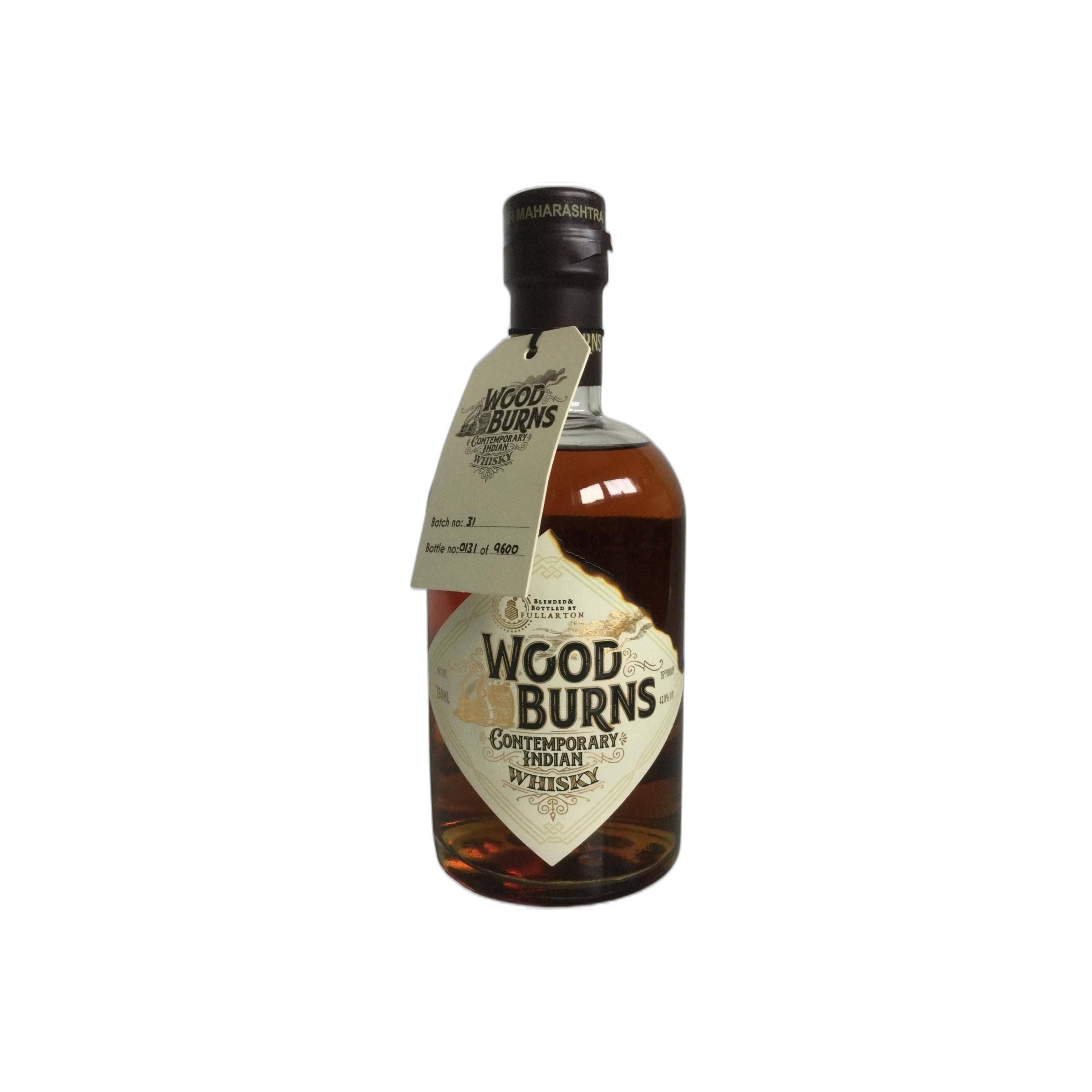 Wood Burns Contemporary Indian Whisky