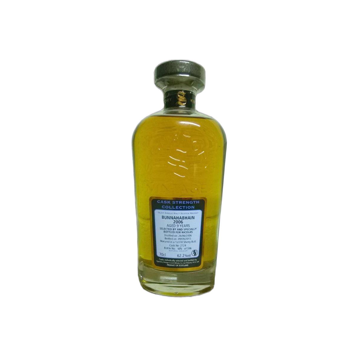 Bunnahabhain Cask Strength Collection 2006 9 Years Single Malt Whisky 2