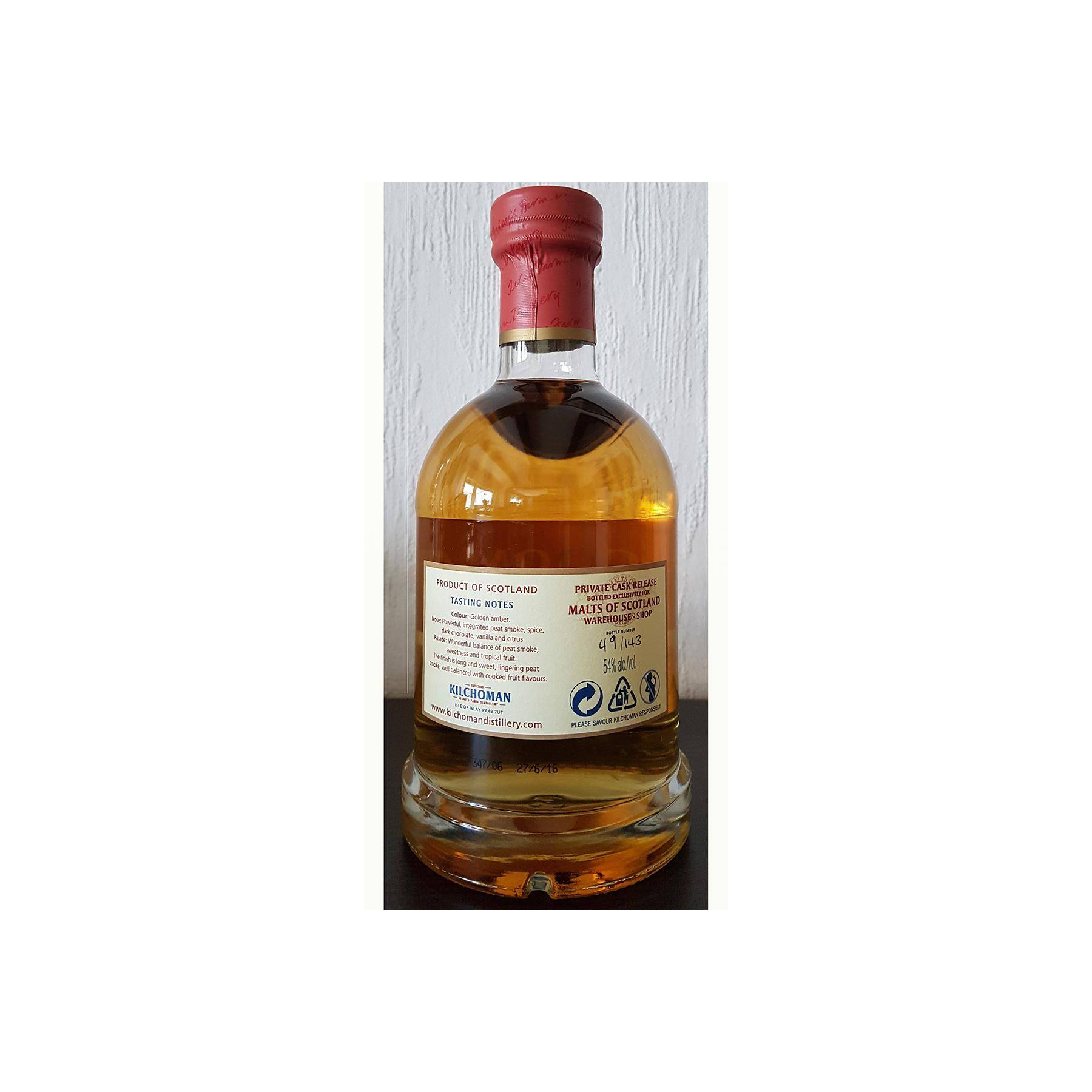 Kilchoman 2006 9 Years Single Malt Whisky 3