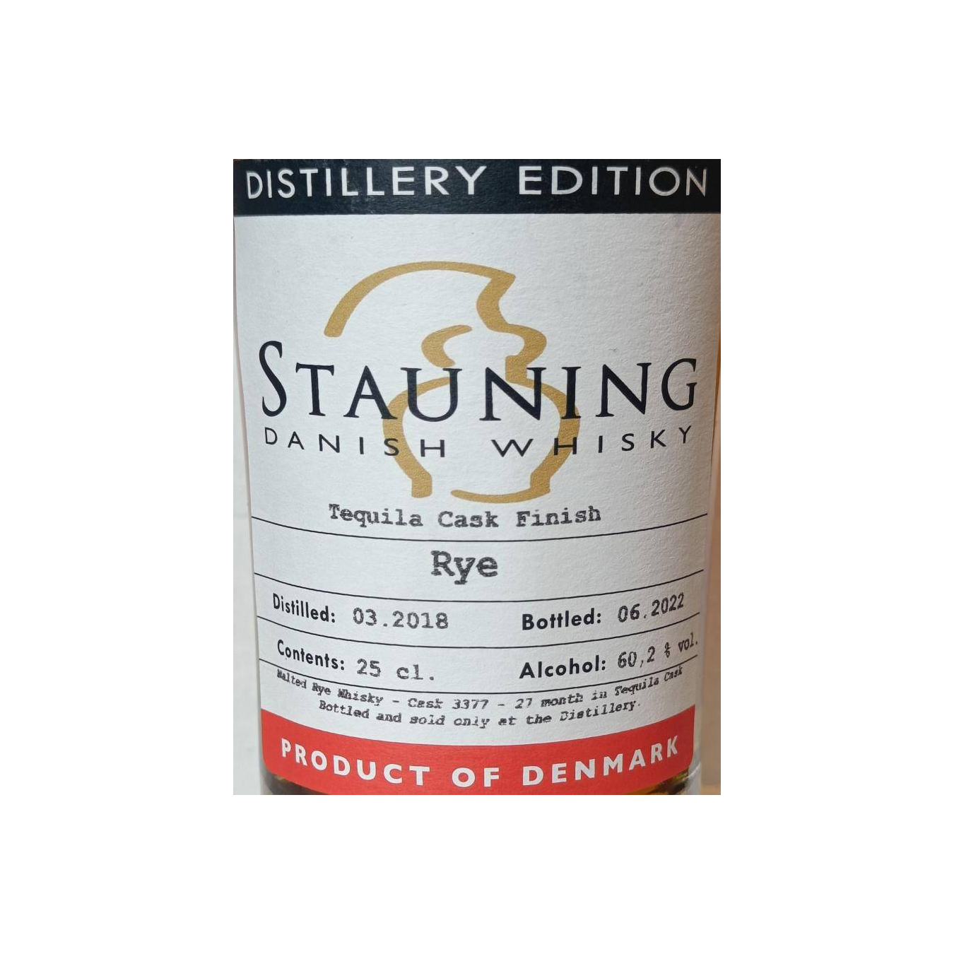 Stauning 2018 4 Years Rye Whisky 3