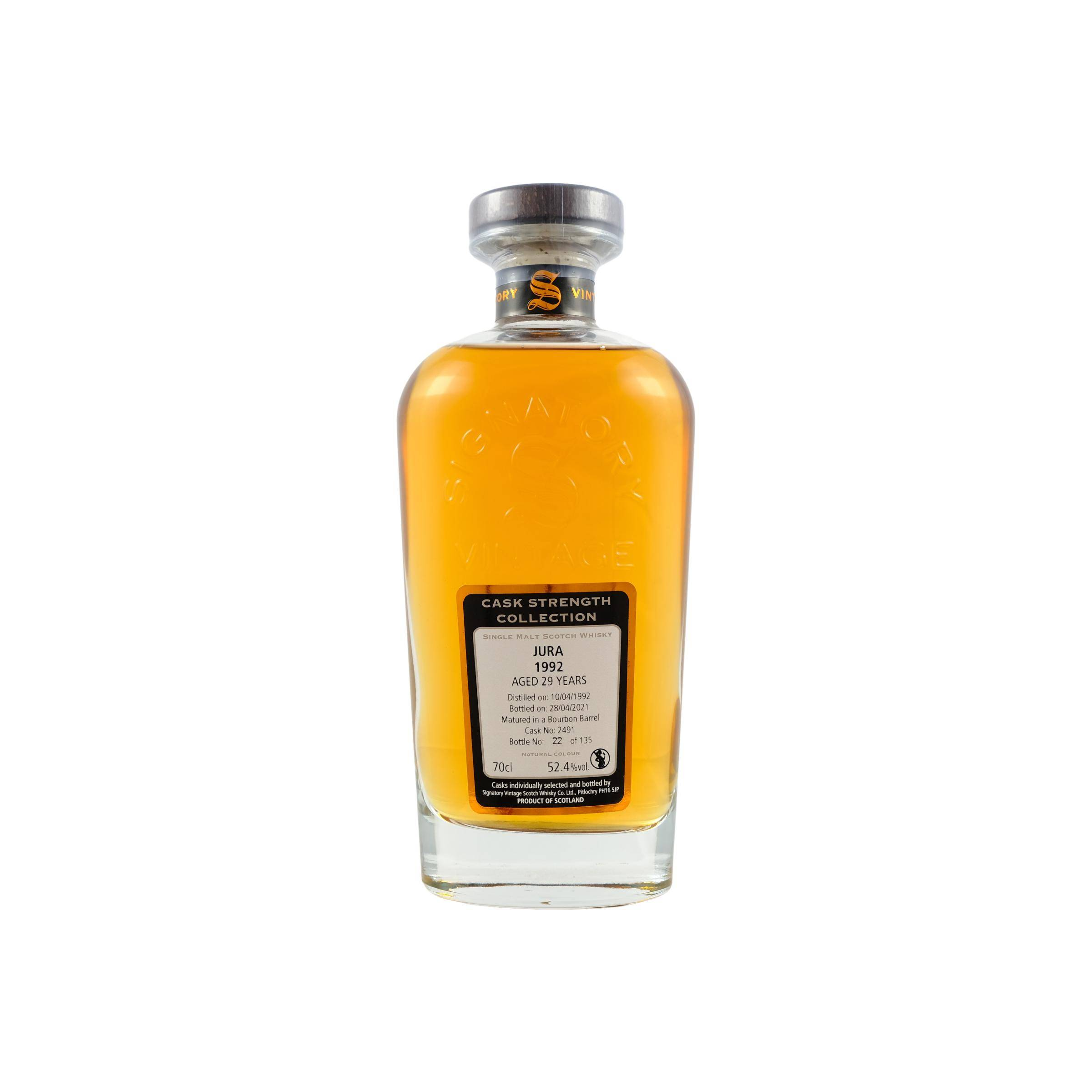 Jura Cask Strength Collection 1992 29 Years Single Malt Whisky