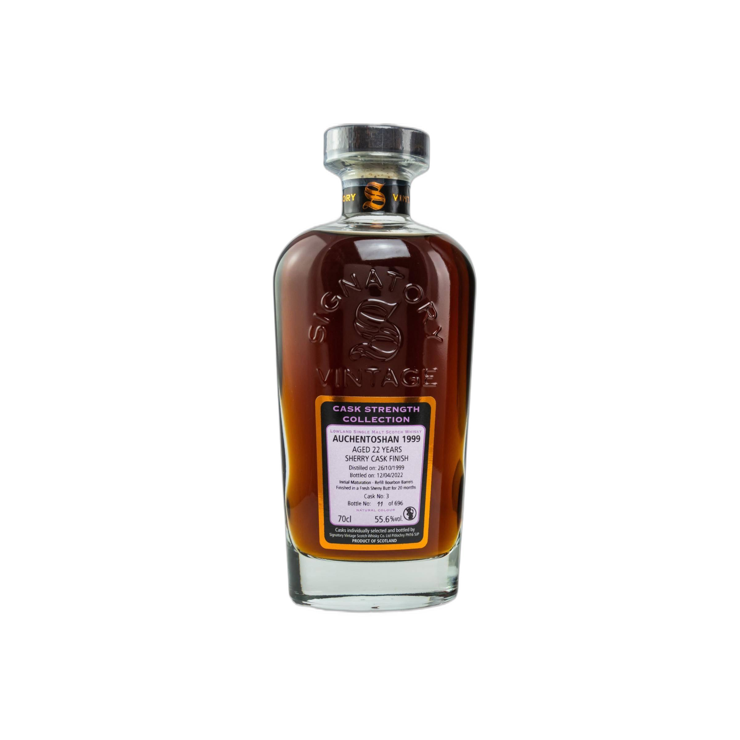 Auchentoshan Cask Strength Collection 1999 22 Years Single Malt Whisky