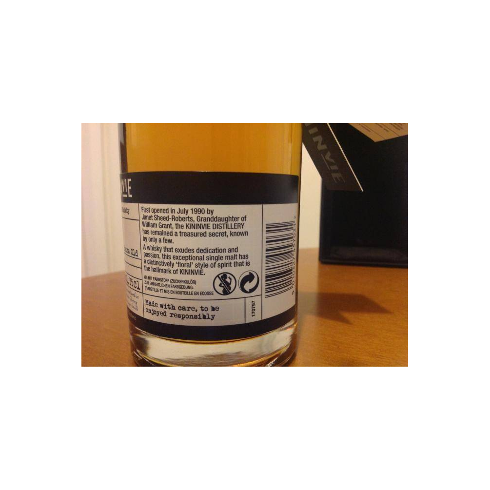 Kininvie 1996 17 Years Single Malt Whisky 2