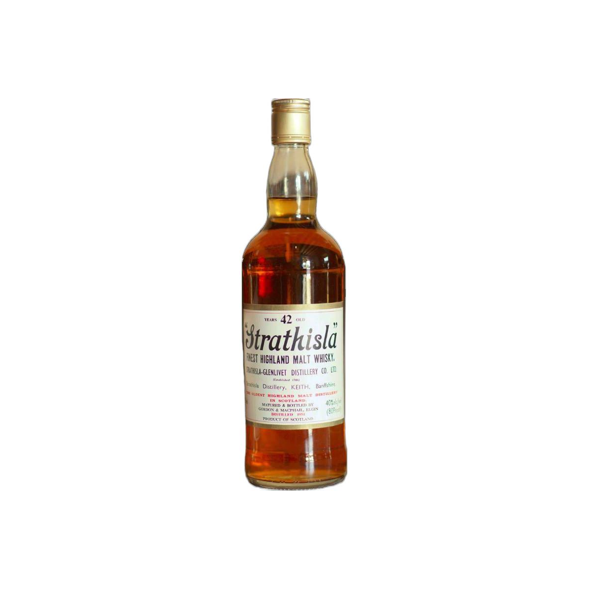 Strathisla Licensed Bottling 1954 42 Years Single Malt Whisky
