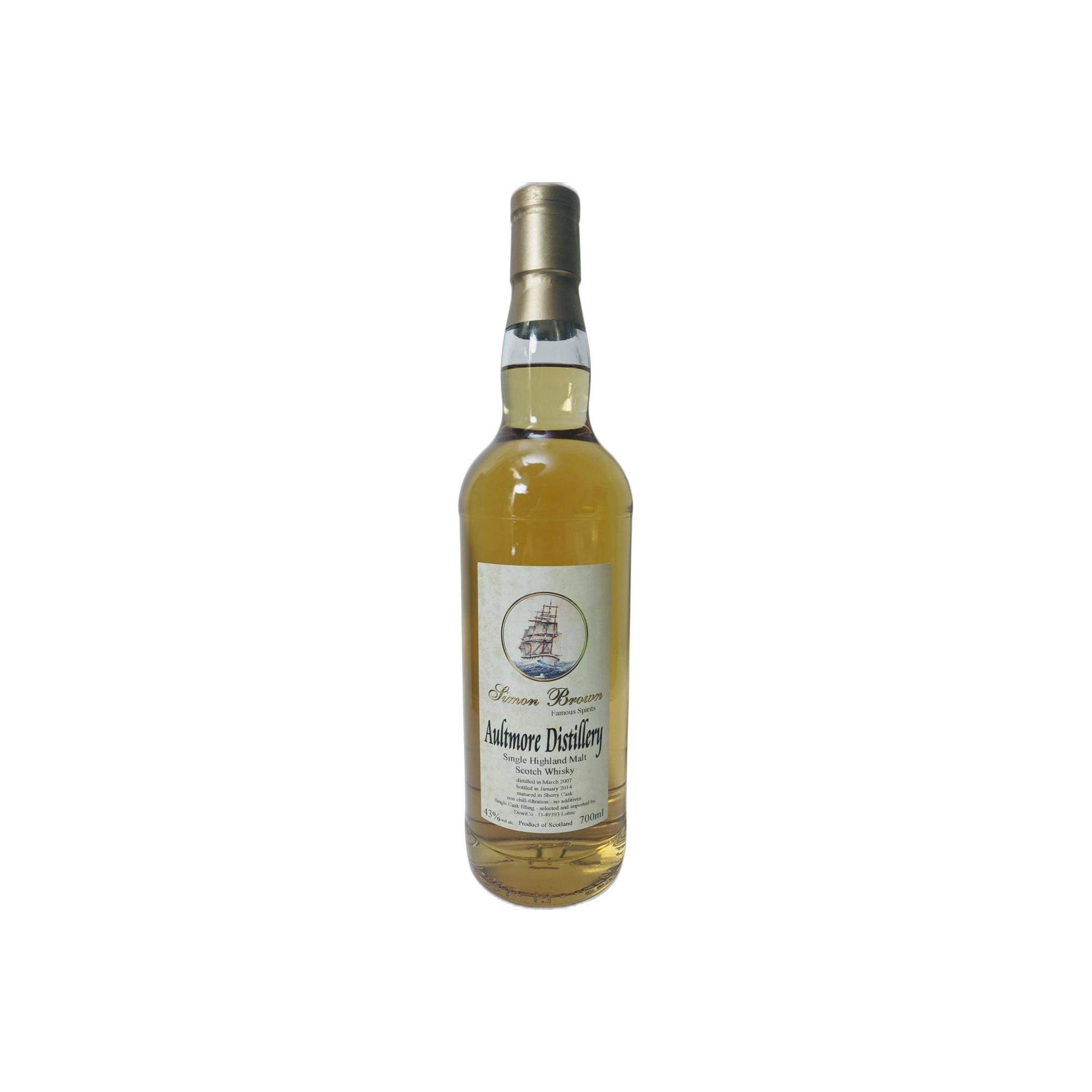 Aultmore 2007 6 Years Single Malt Whisky