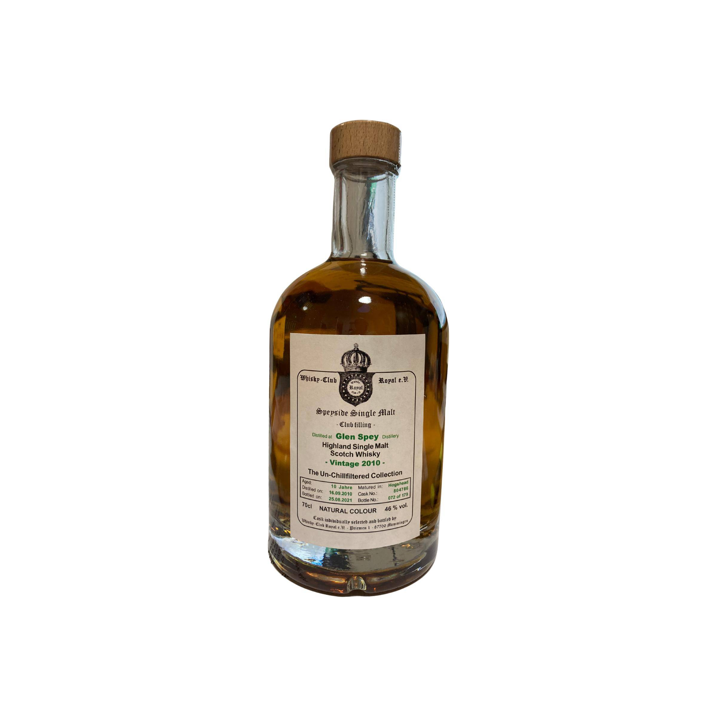 Glen Spey 2010 10 Years Single Malt Whisky 2