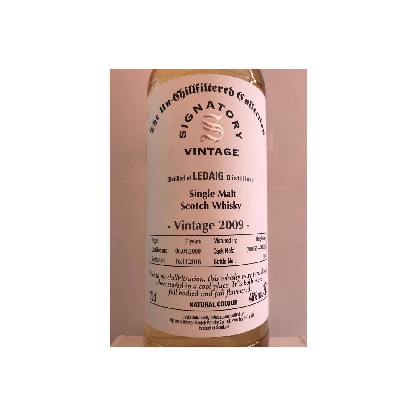 Tobermory The Un-Chillfiltered Collection 2009 7 Years Single Malt Whisky 3