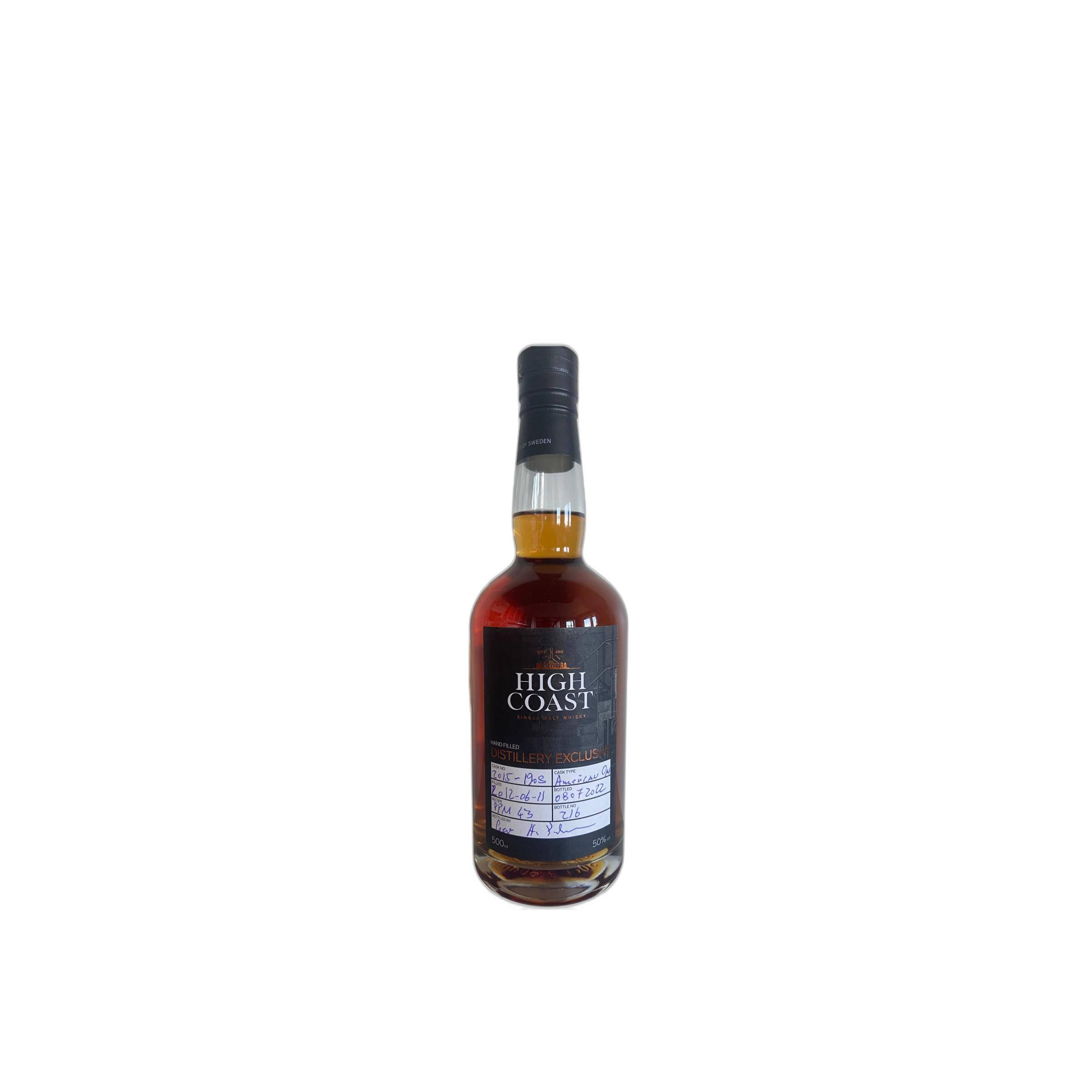 High Coast 2012 10 Years Single Malt Whisky