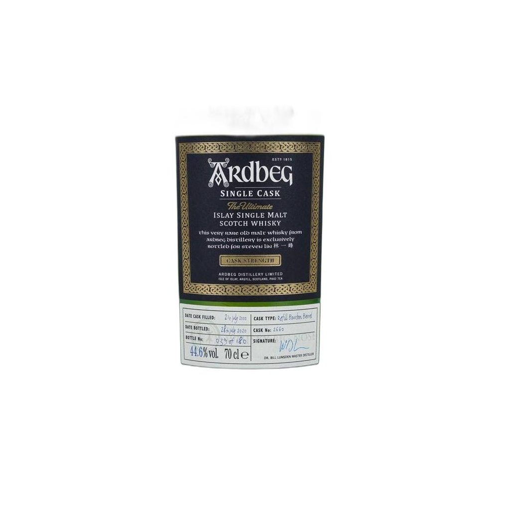Ardbeg Single Cask 2000 20 Years Single Malt Whisky 3