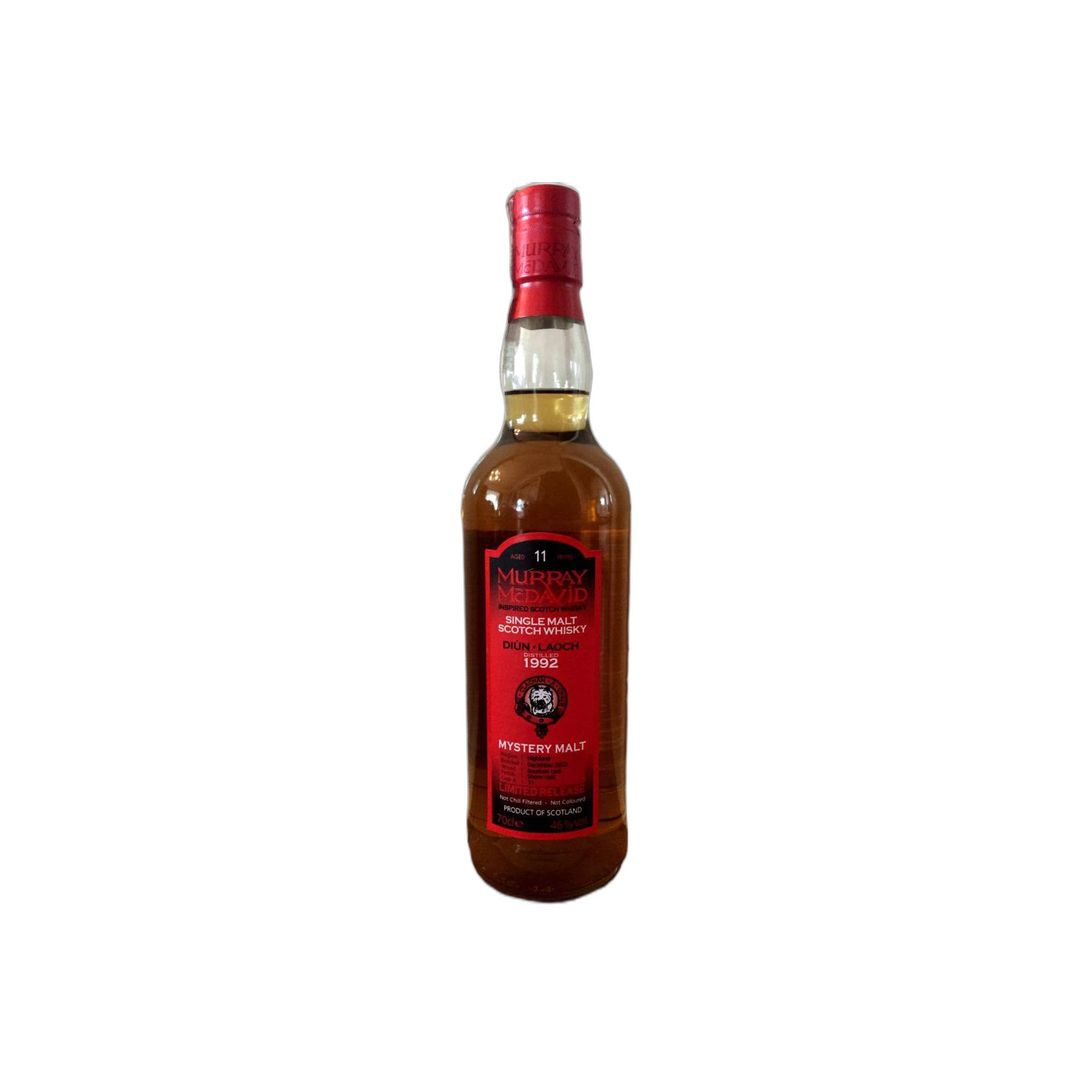 Murray McDavid 1992 11 Years Single Malt Whisky