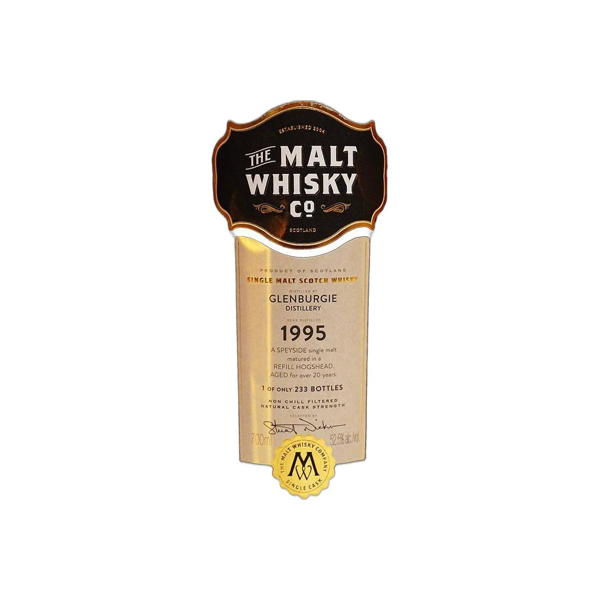 Glenburgie 1995 20 Years Single Malt Whisky