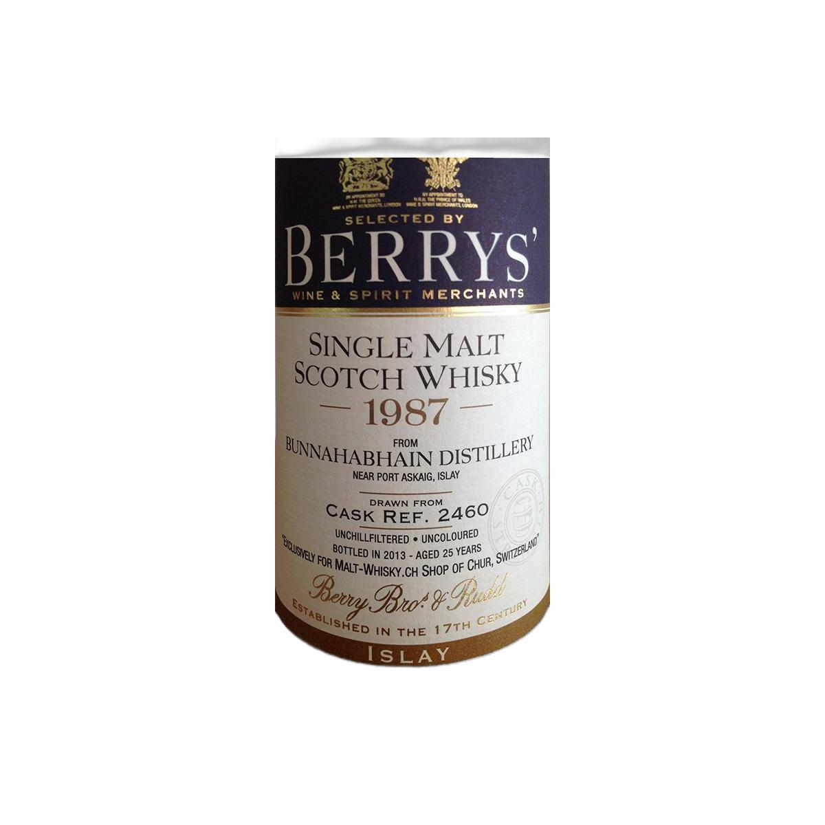 Bunnahabhain 1987 25 Years Single Malt Whisky 2