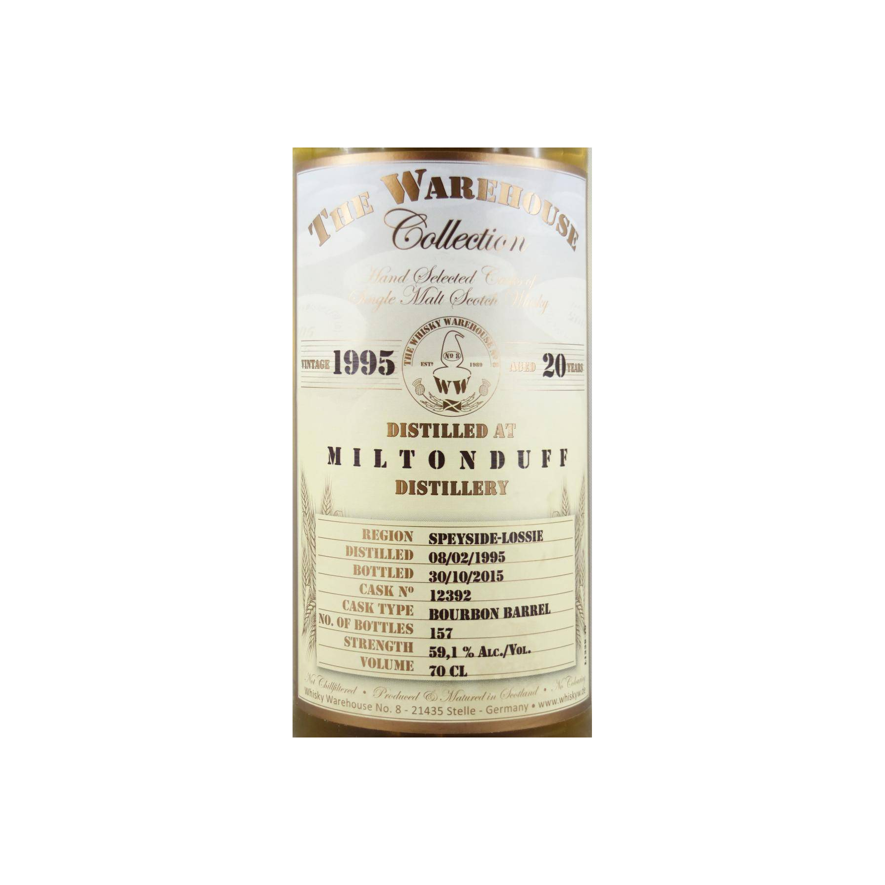 Miltonduff 1995 20 Years Single Malt Whisky 2