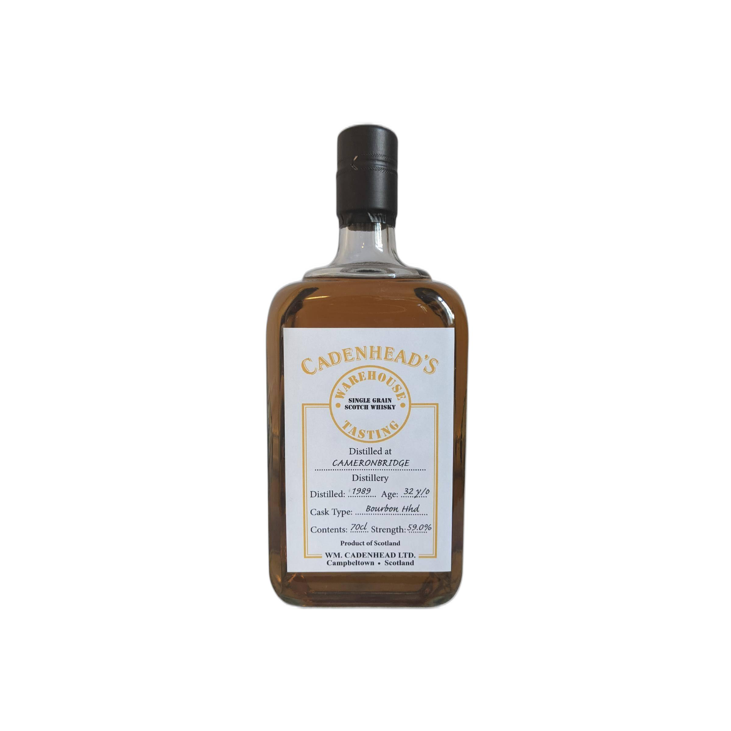 Cameronbridge 1989 32 Years Single Grain Whisky