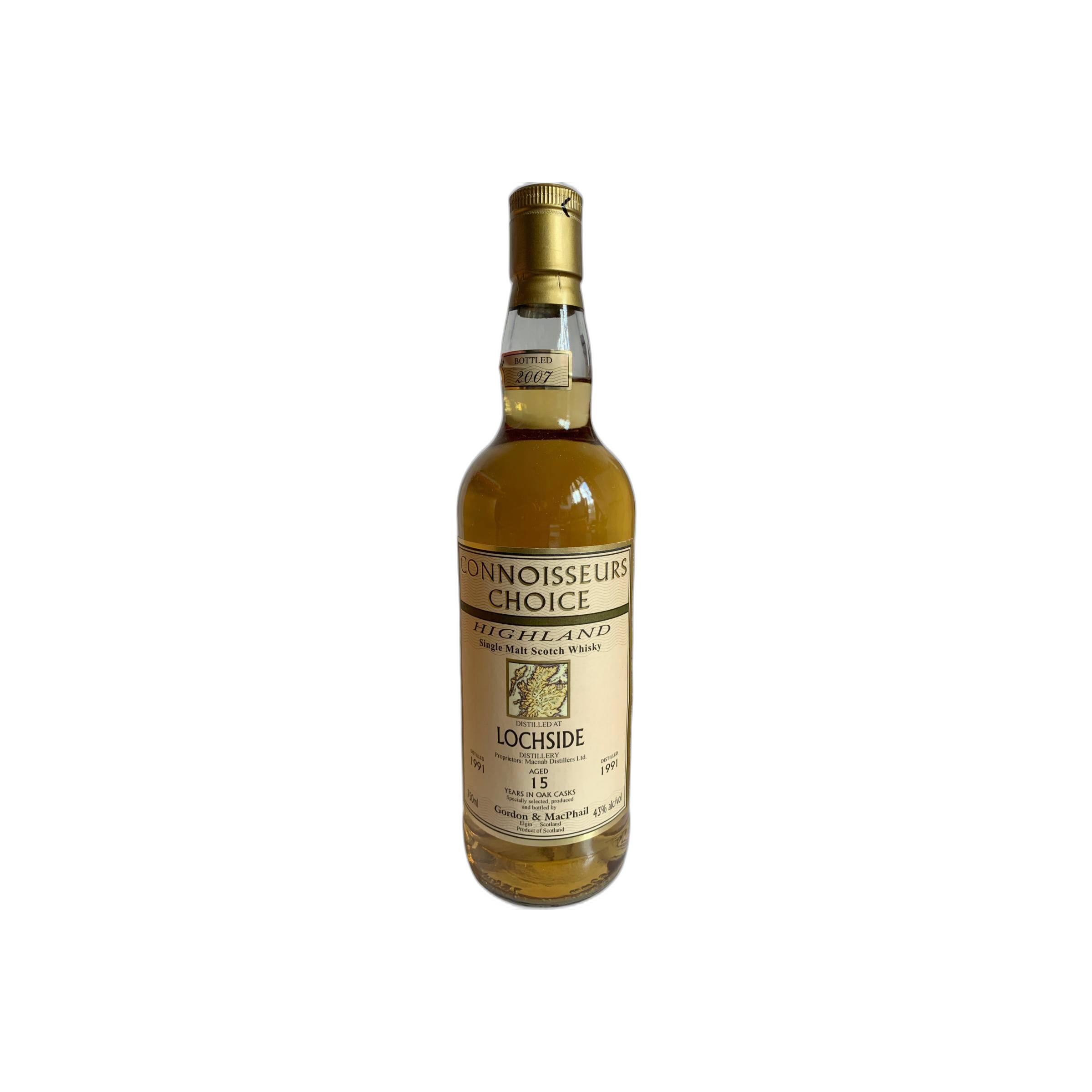 Lochside Connoisseurs Choice 1991 16 Years Single Malt Whisky