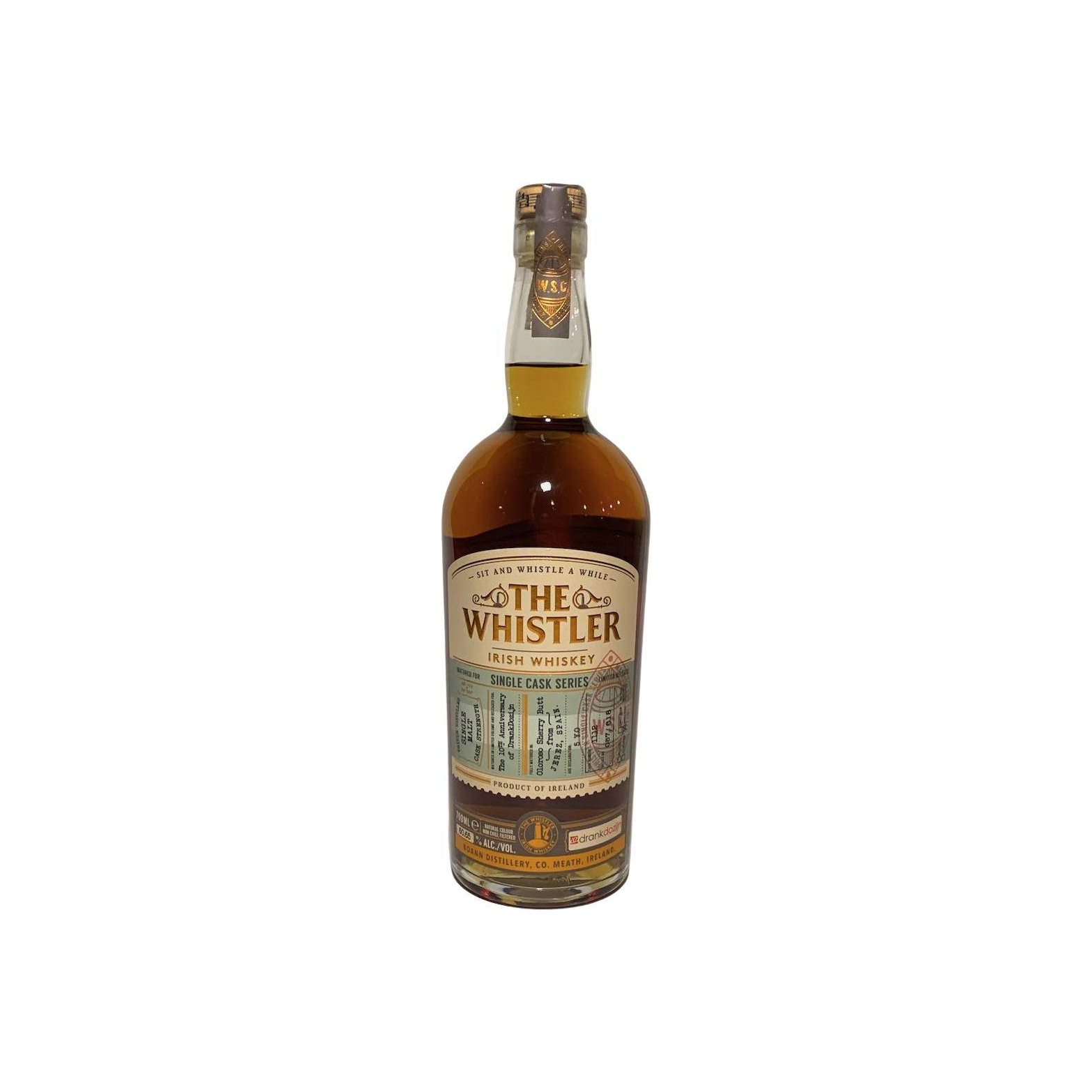The Whistler Irish Whiskey BoD