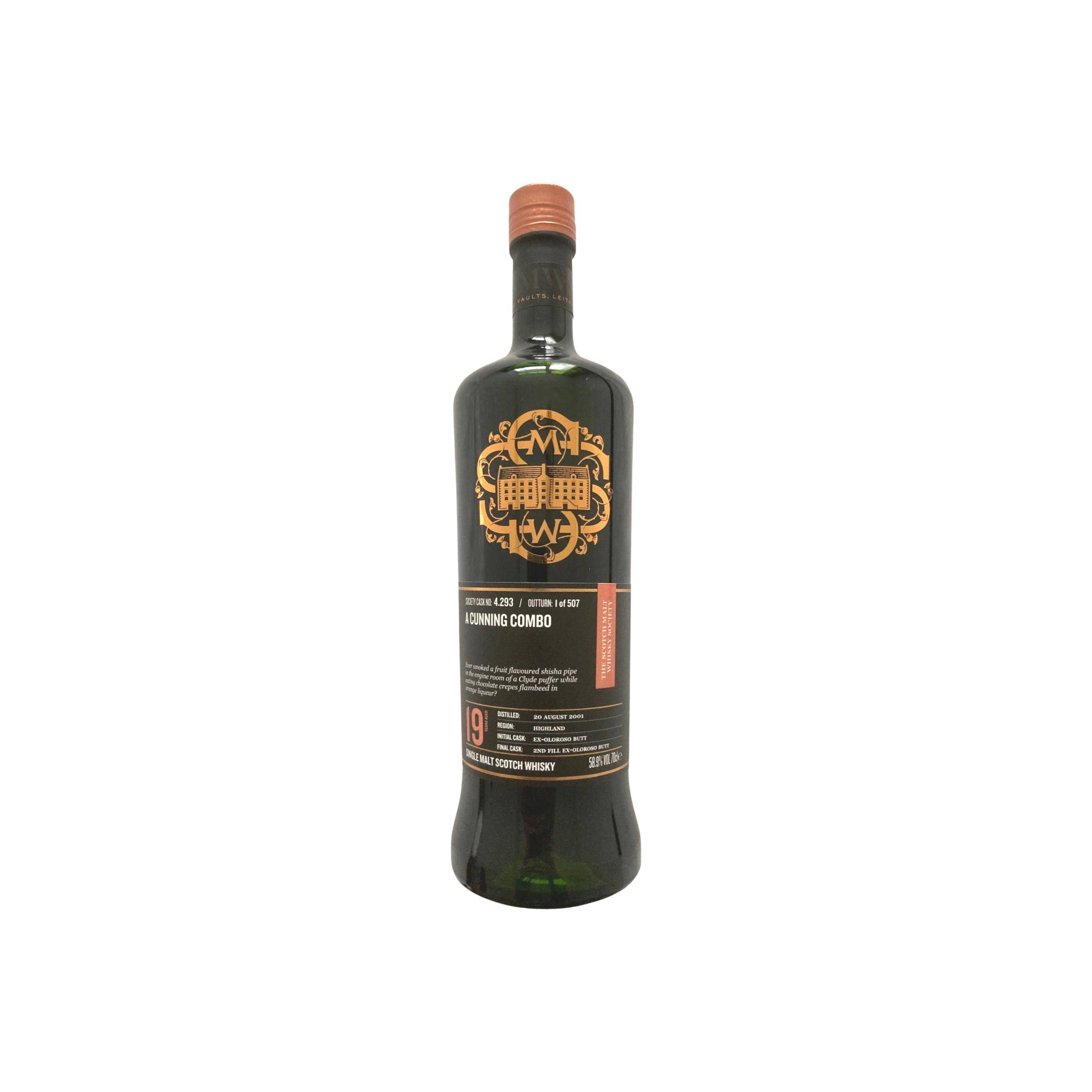 The Scotch Malt Whisky Society 2001 19 Years Single Malt Whisky