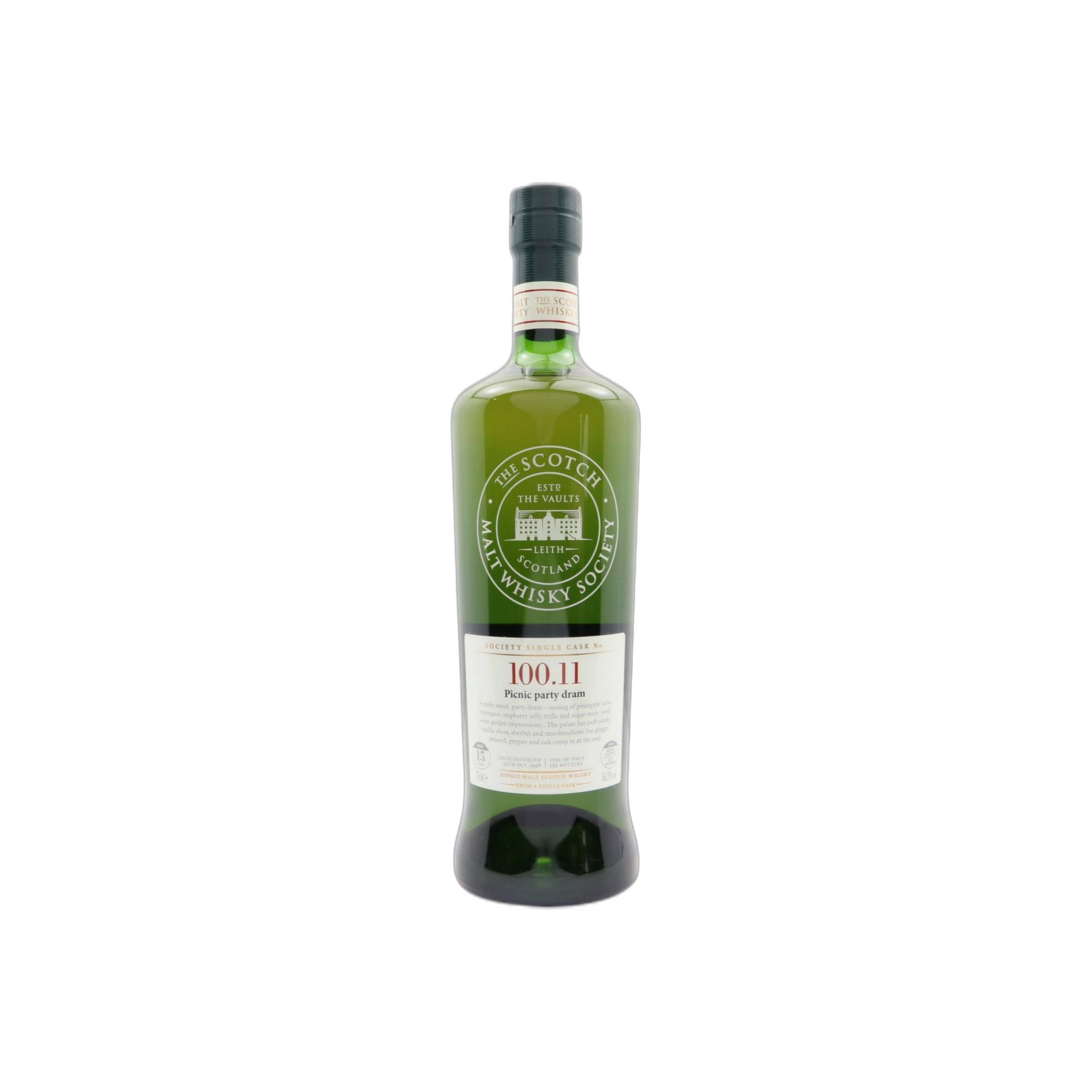The Scotch Malt Whisky Society 1998 15 Years Single Malt Whisky