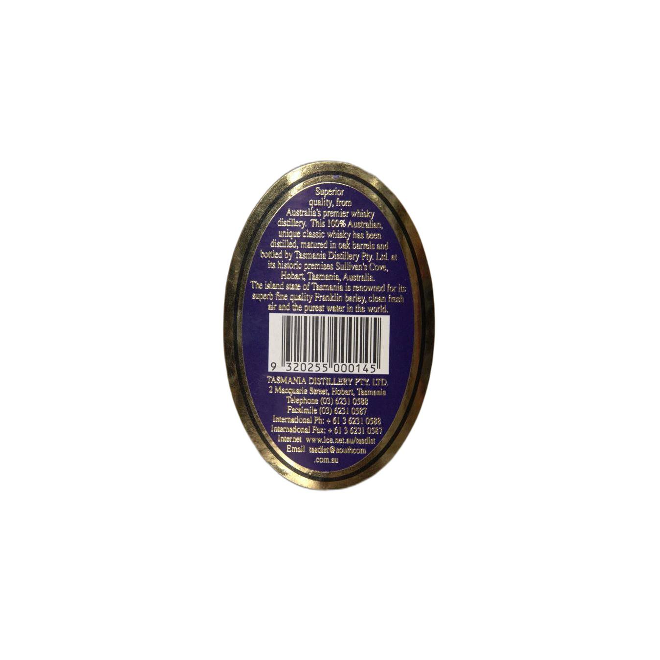 Sullivans Cove Single Malt Whisky 2