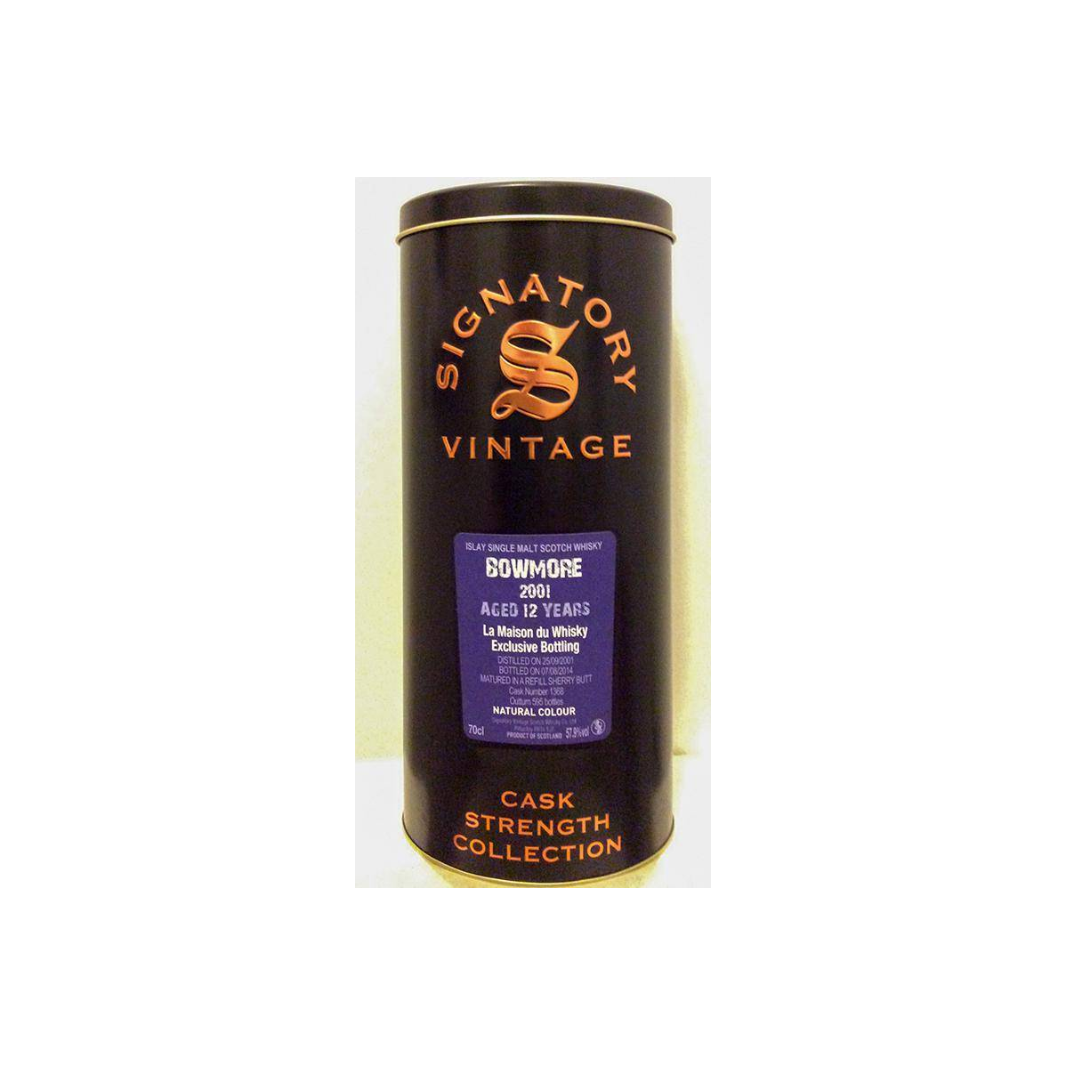 Bowmore Cask Strength Collection 2001 12 Years Single Malt Whisky