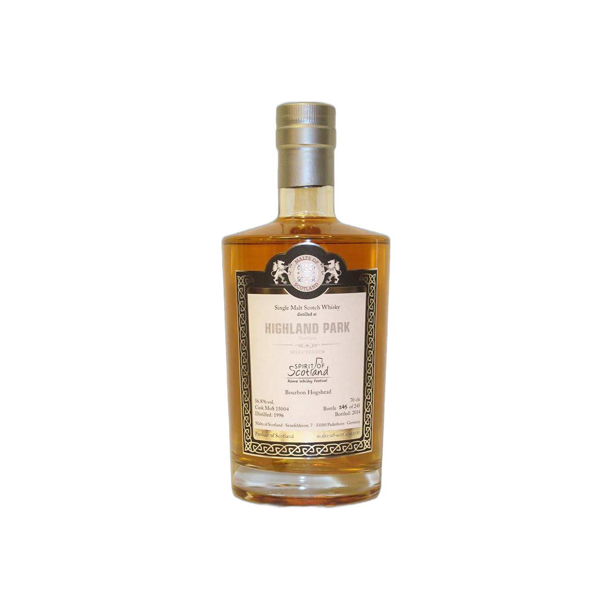 Highland Park 1996 18 Years Single Malt Whisky