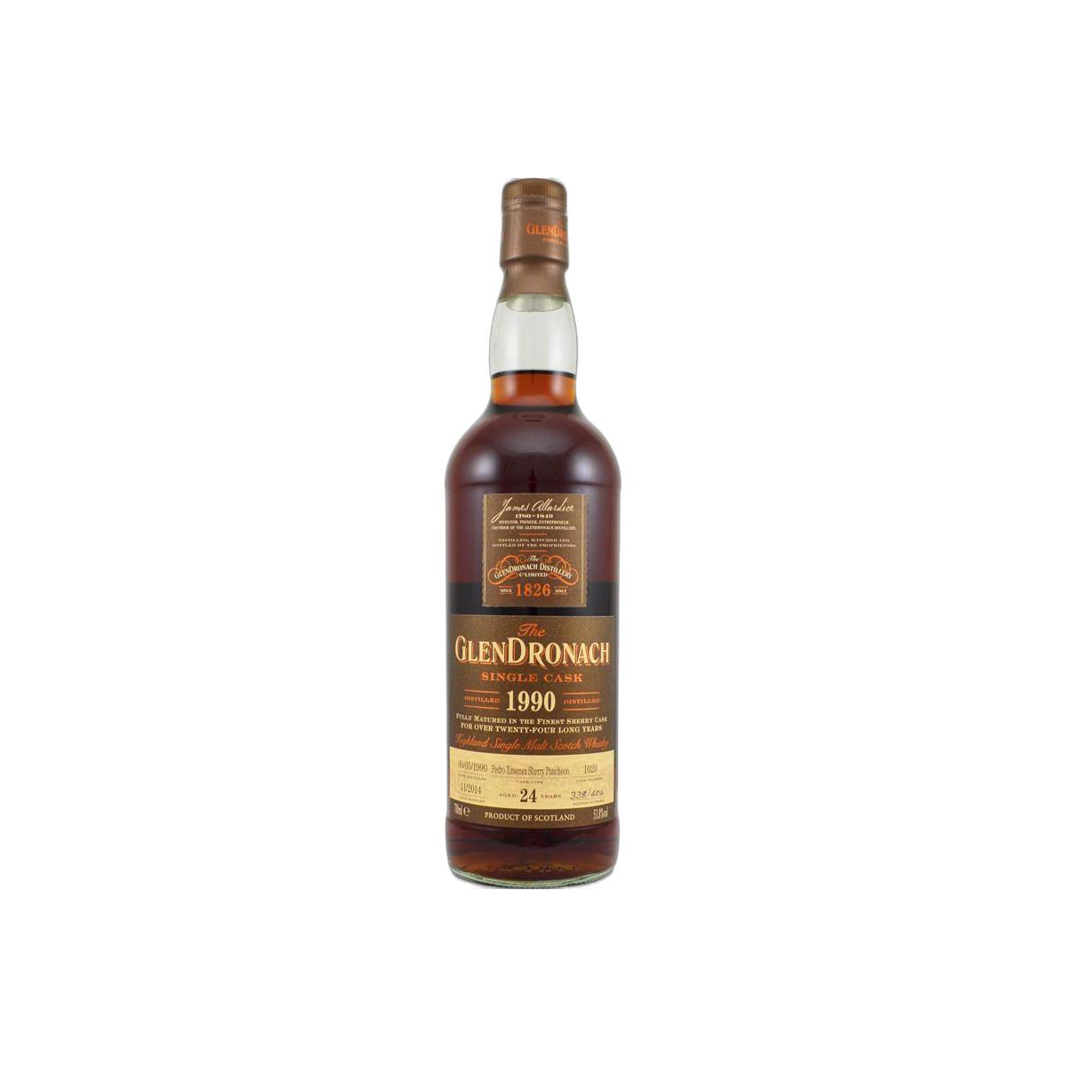 GlenDronach 1990 24 Years Single Malt Whisky