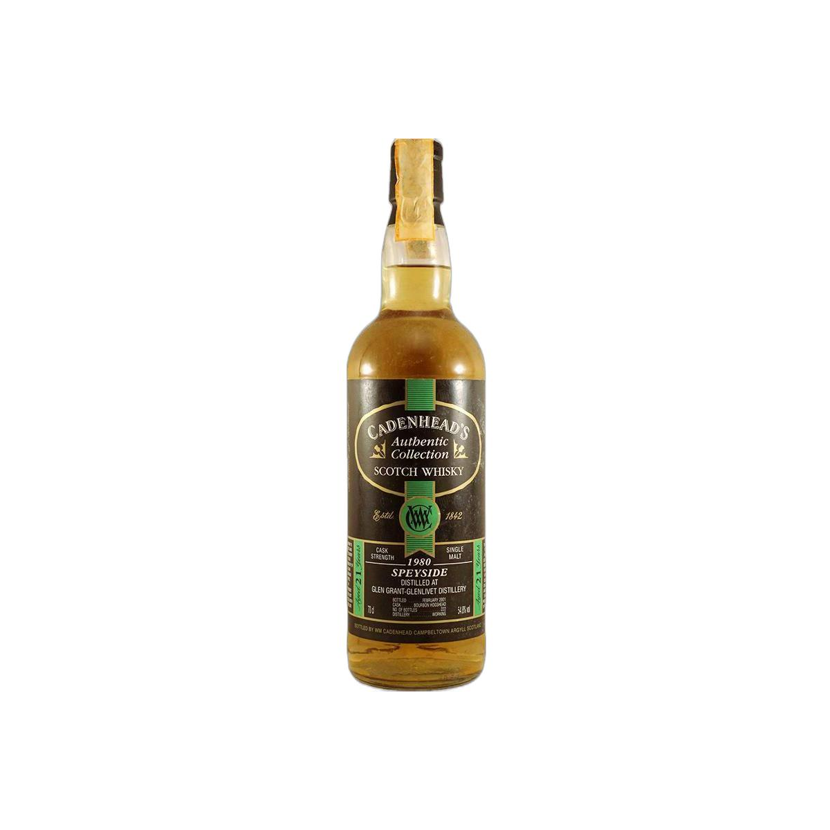 Glen Grant Authentic Collection 1980 21 Years Single Malt Whisky 2
